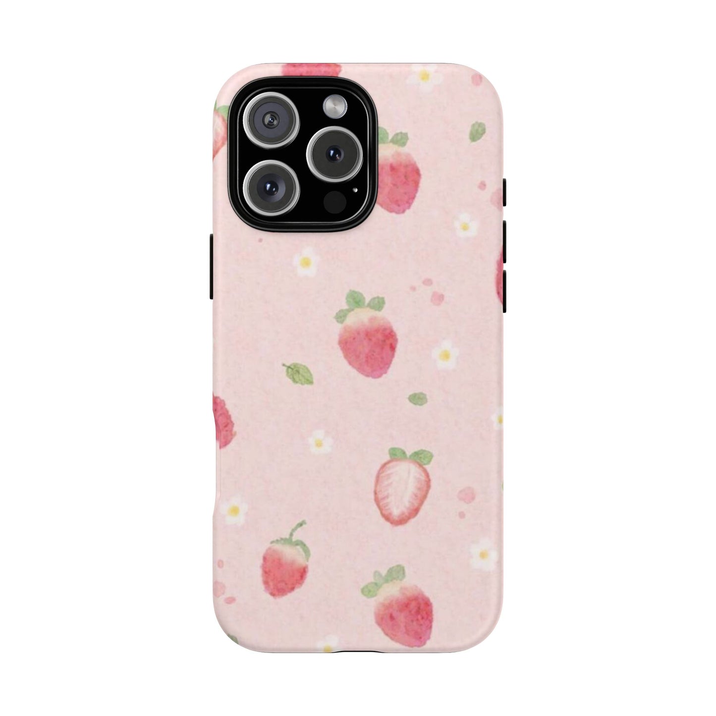 Strawberry Daisy iPhone Case