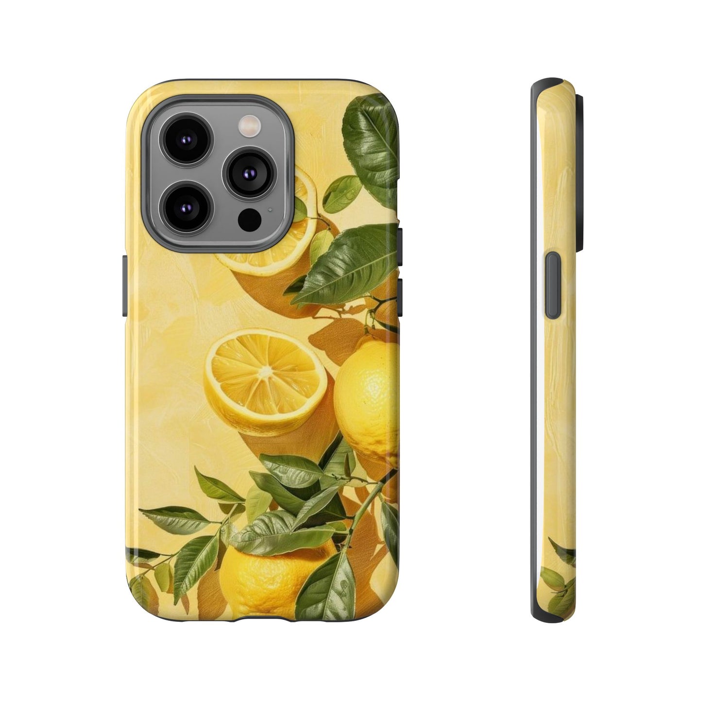 Lemon Wall iPhone Case