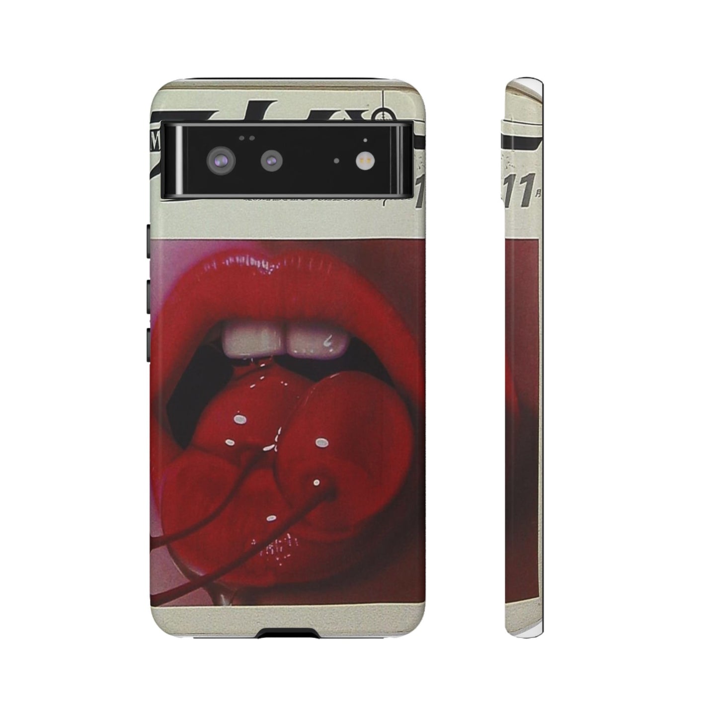 Cherry Lips iPhone Case