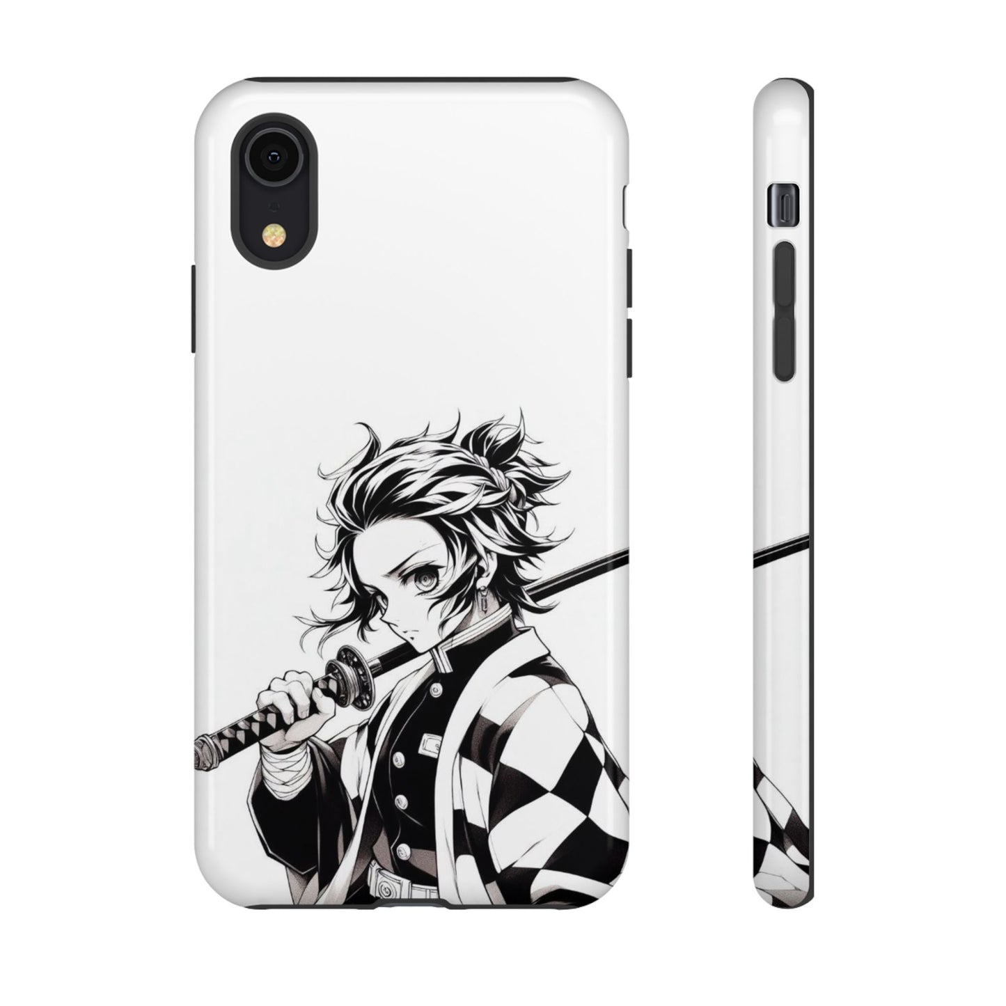 White Kamado Tanjiro Phone Case