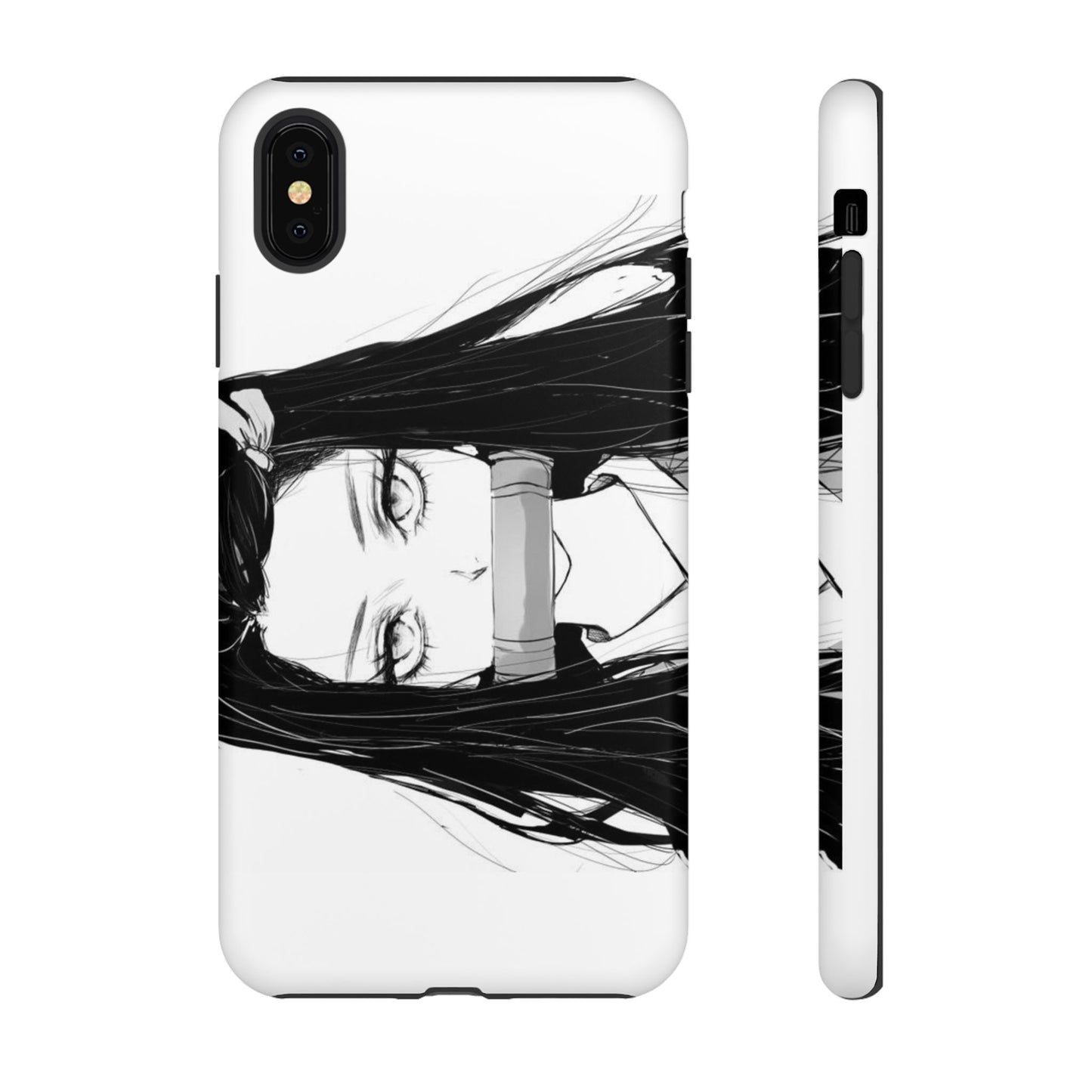 White Nezuko Kamado Clipart Phone Case