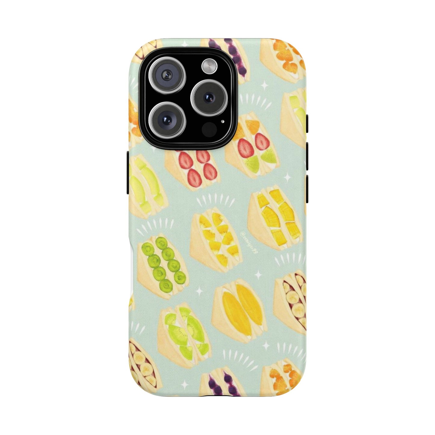 Japanese Fruit Sandwich iPhone Cases