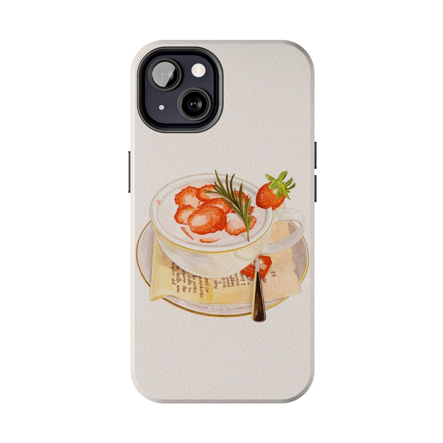 Strawberry Cream iPhone Case