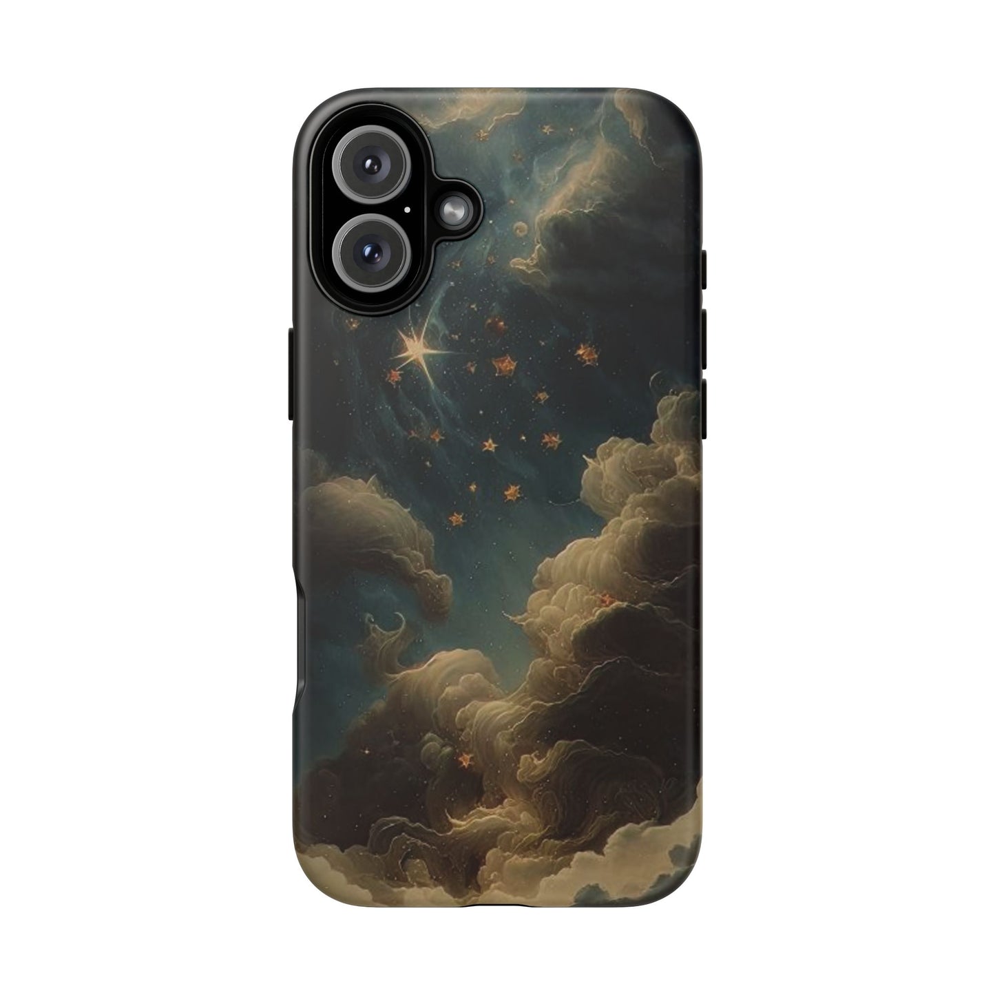 Cloudy Stars iPhone Case