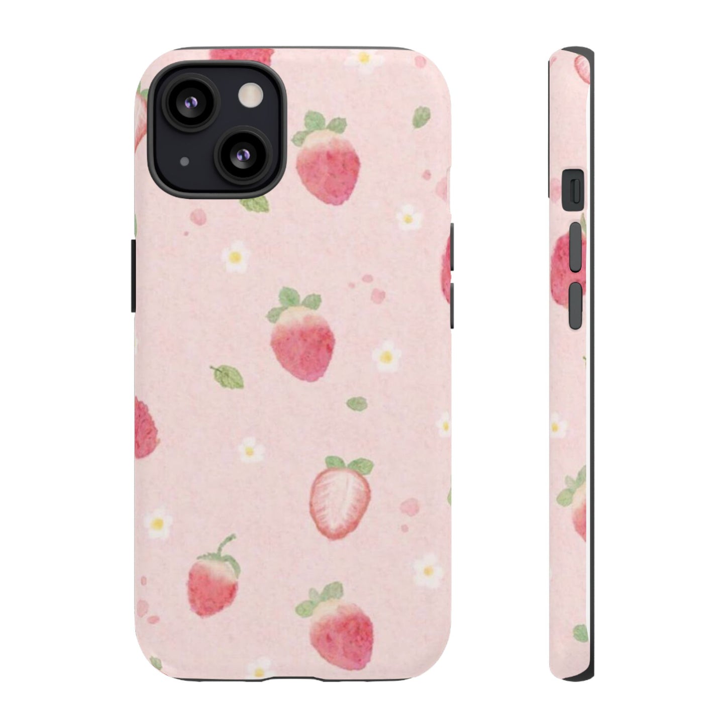 Strawberry Daisy iPhone Case