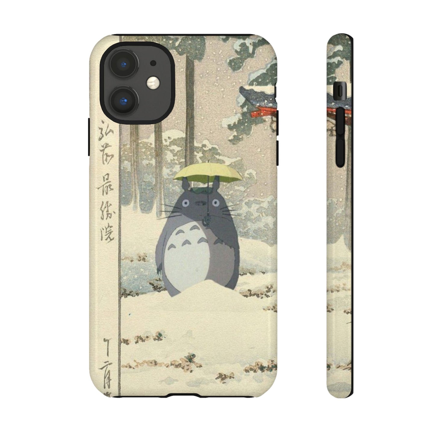 Totoro Snow iPhone Case