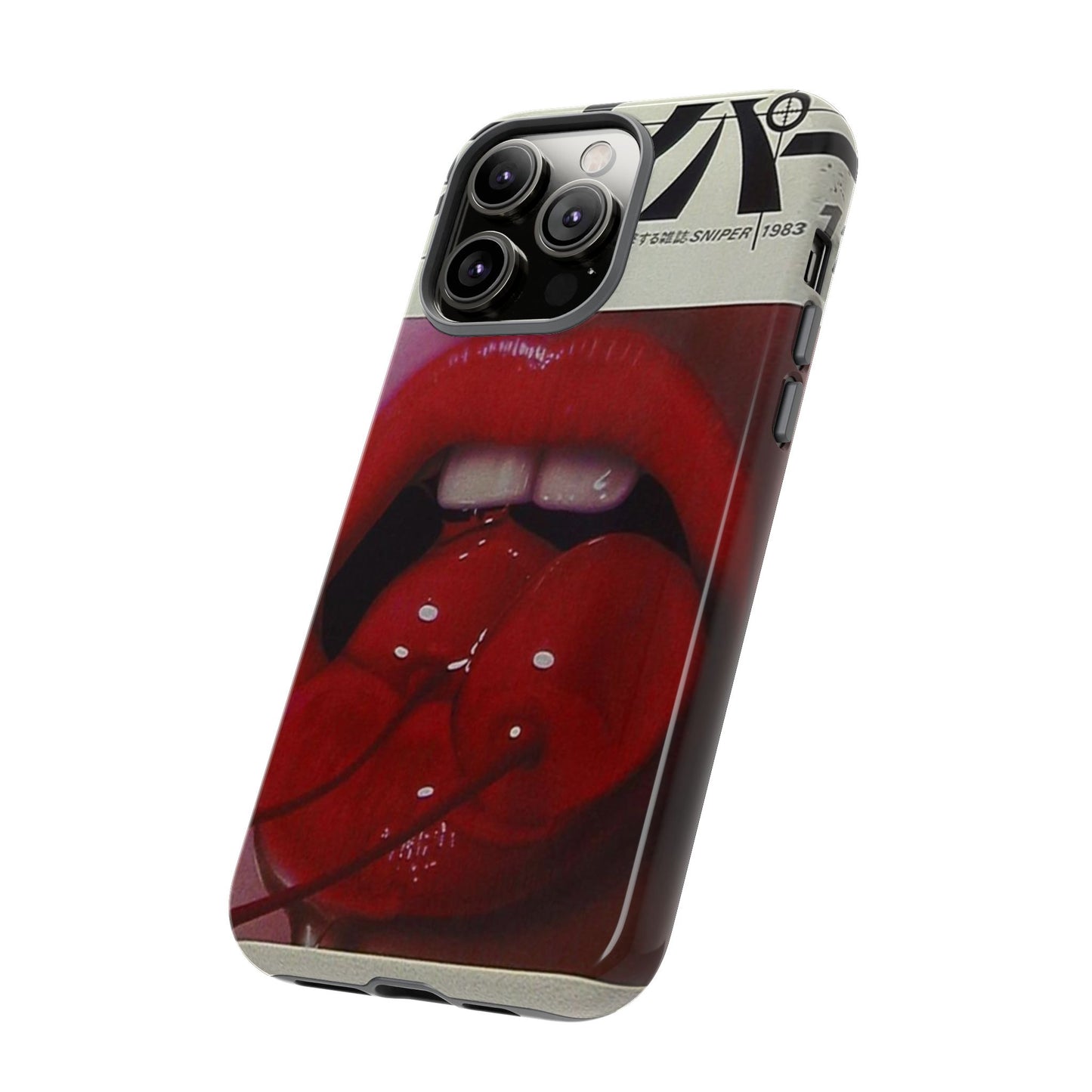 Cherry Lips iPhone Case