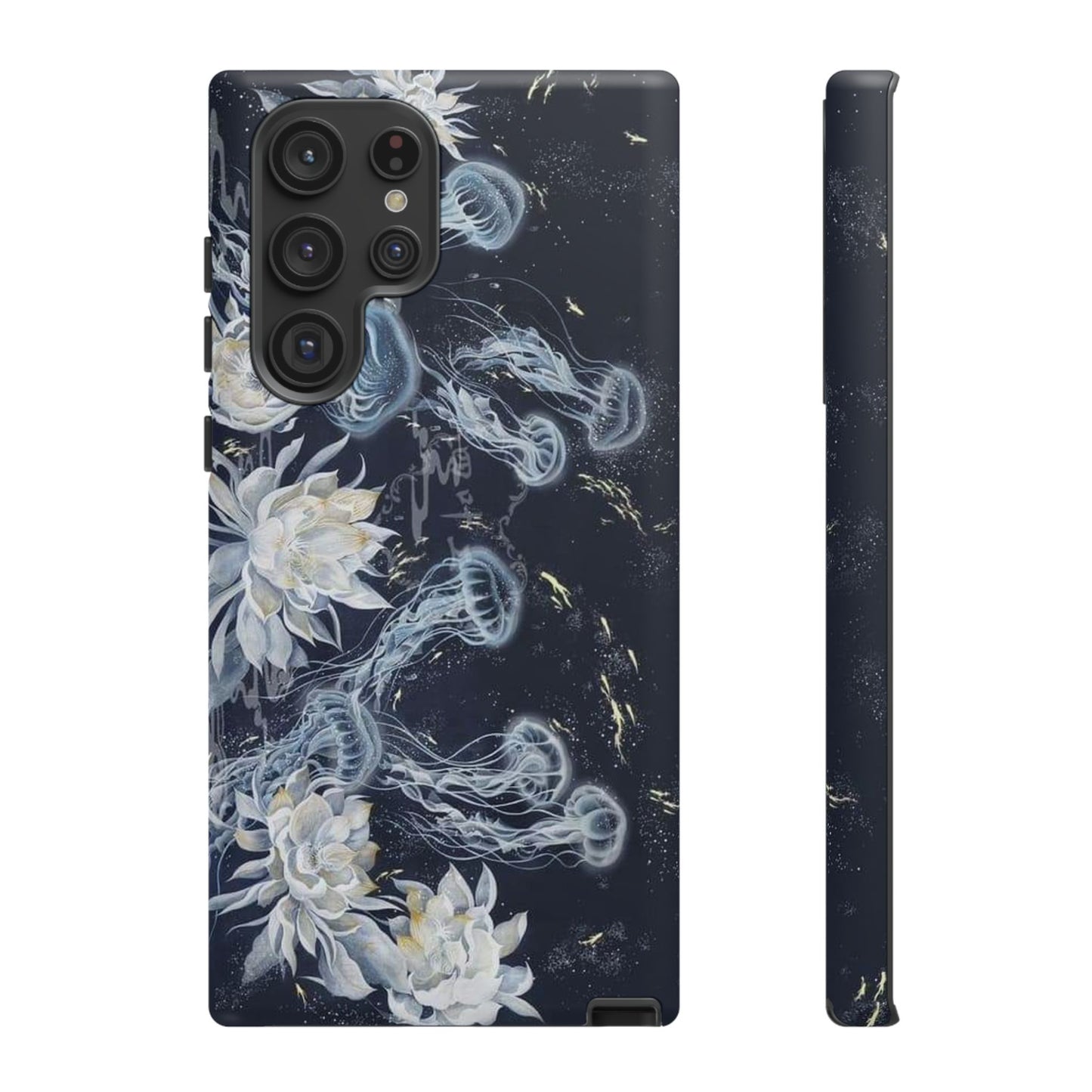 Jellyfish & Lily iPhone Case