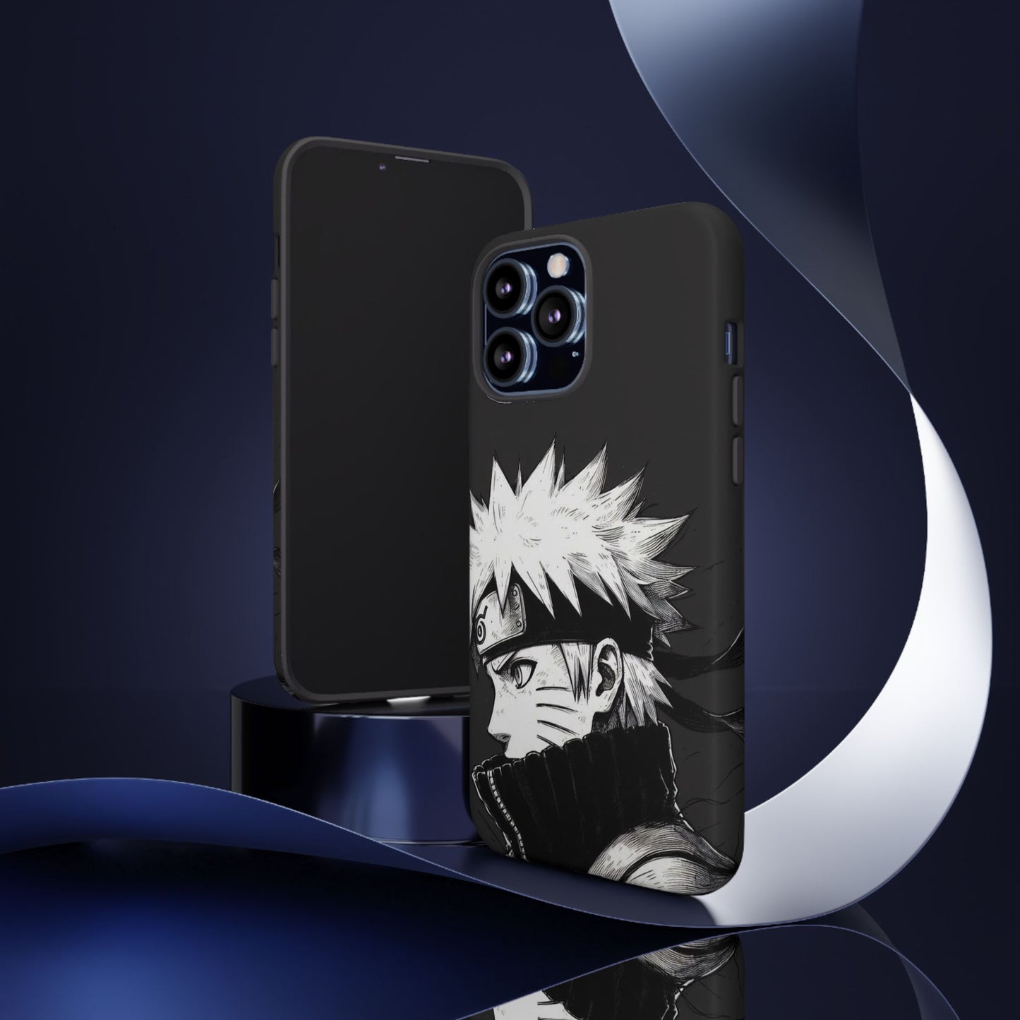 Black Naruto Clipart Phone Case