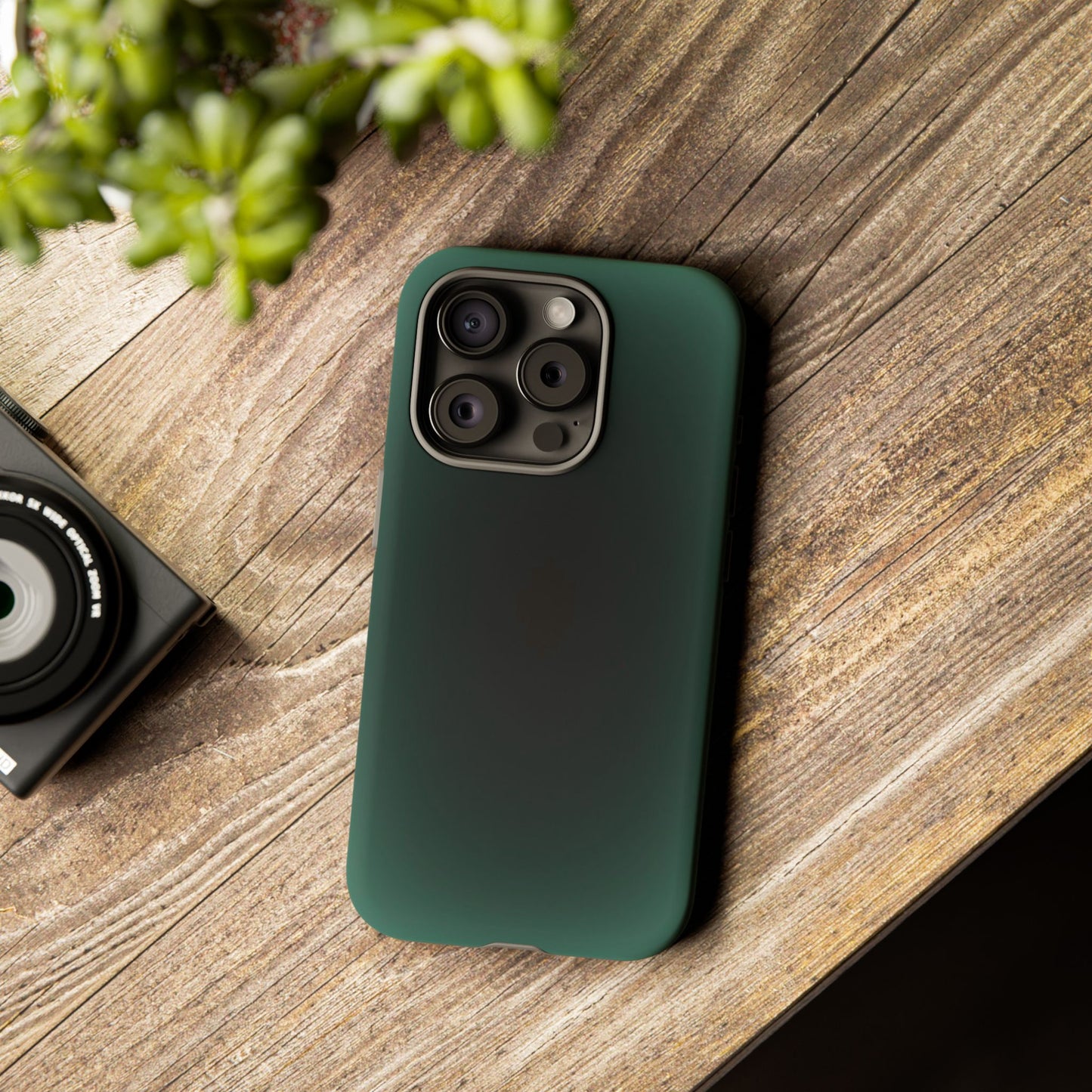 Midnight Green Aura Phone Case