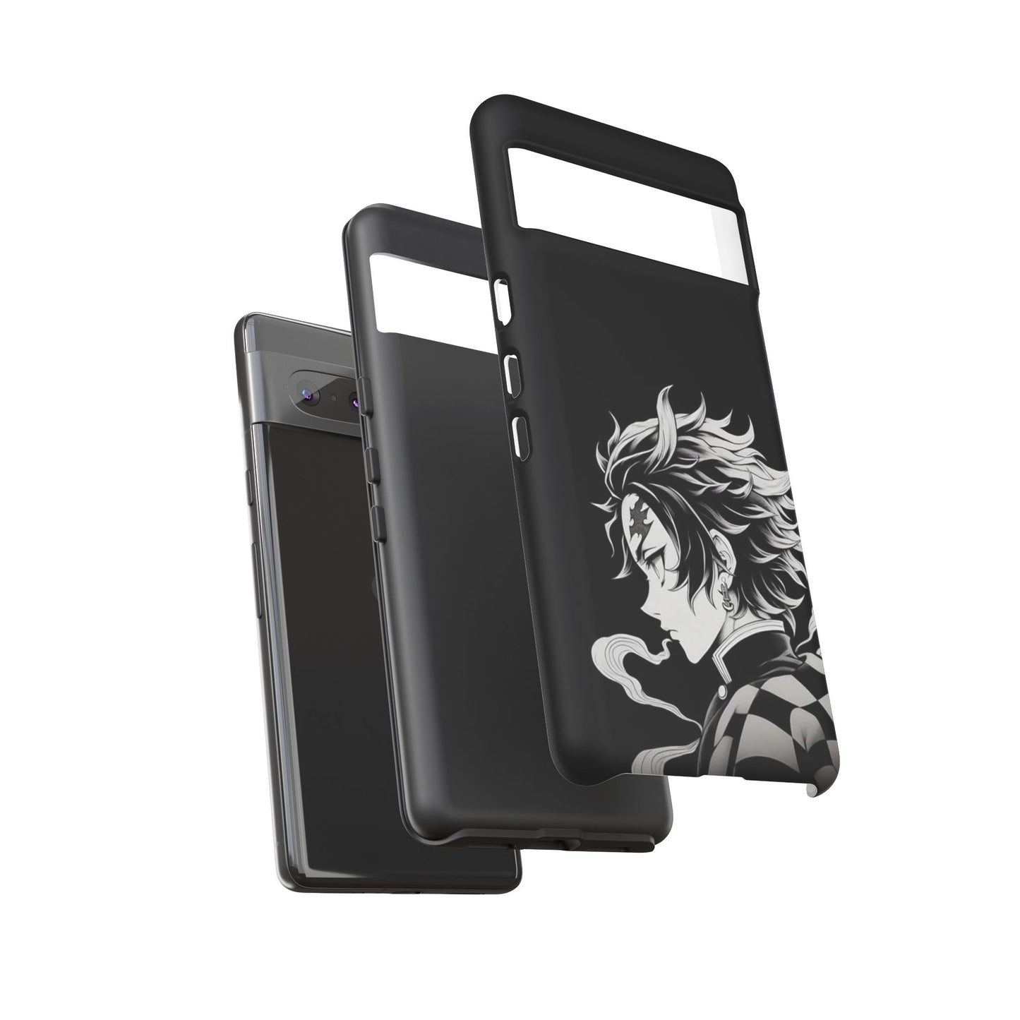 Black Kamado Tanjiro Phone Case