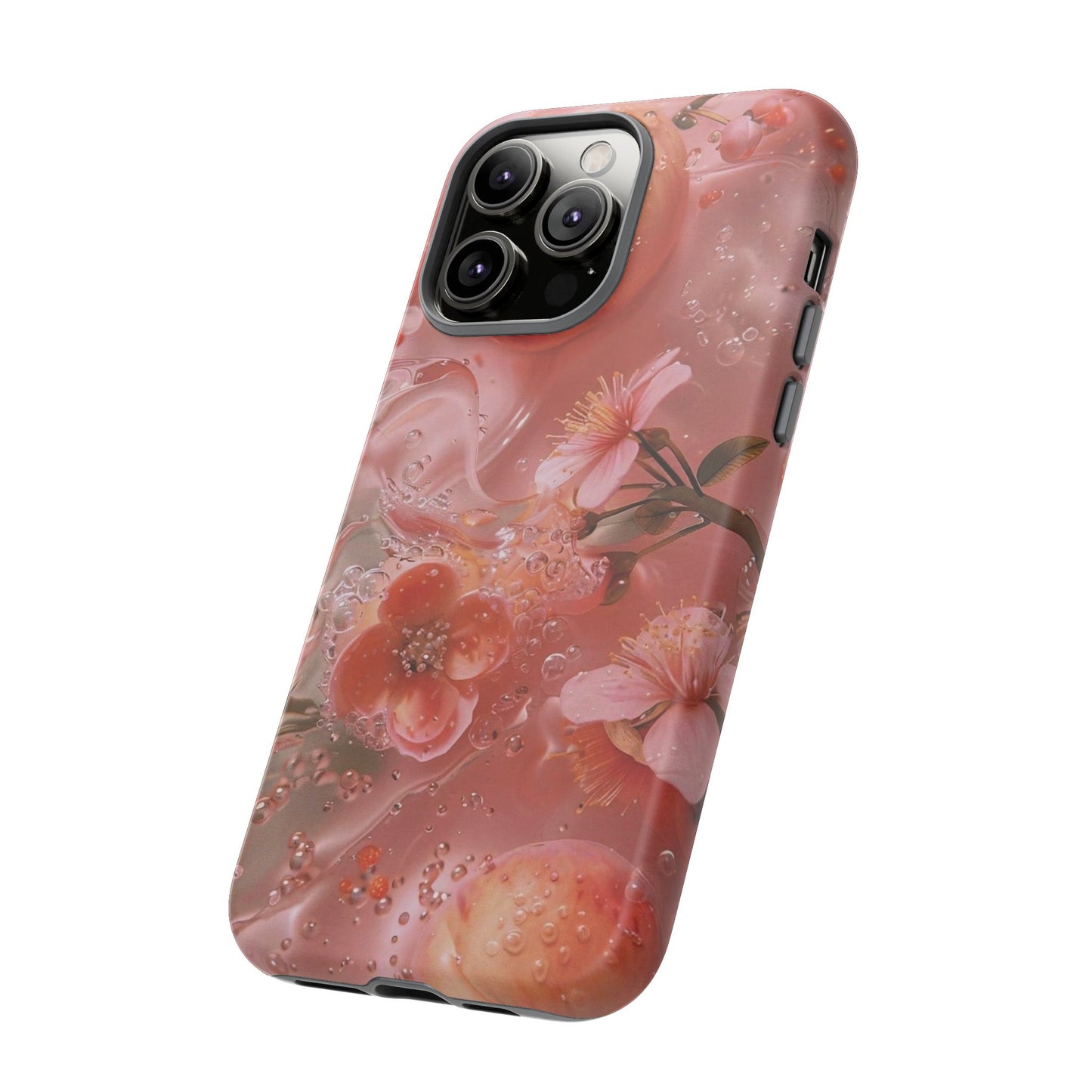 Peach Lily  iPhone Case