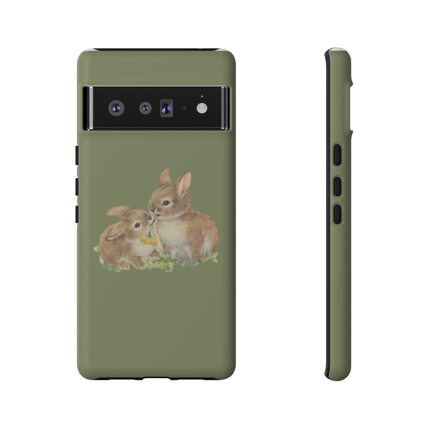 Olive Bunnies Phone Cases