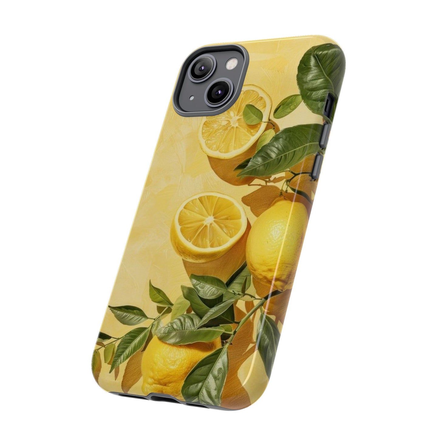 Lemon Wall iPhone Case