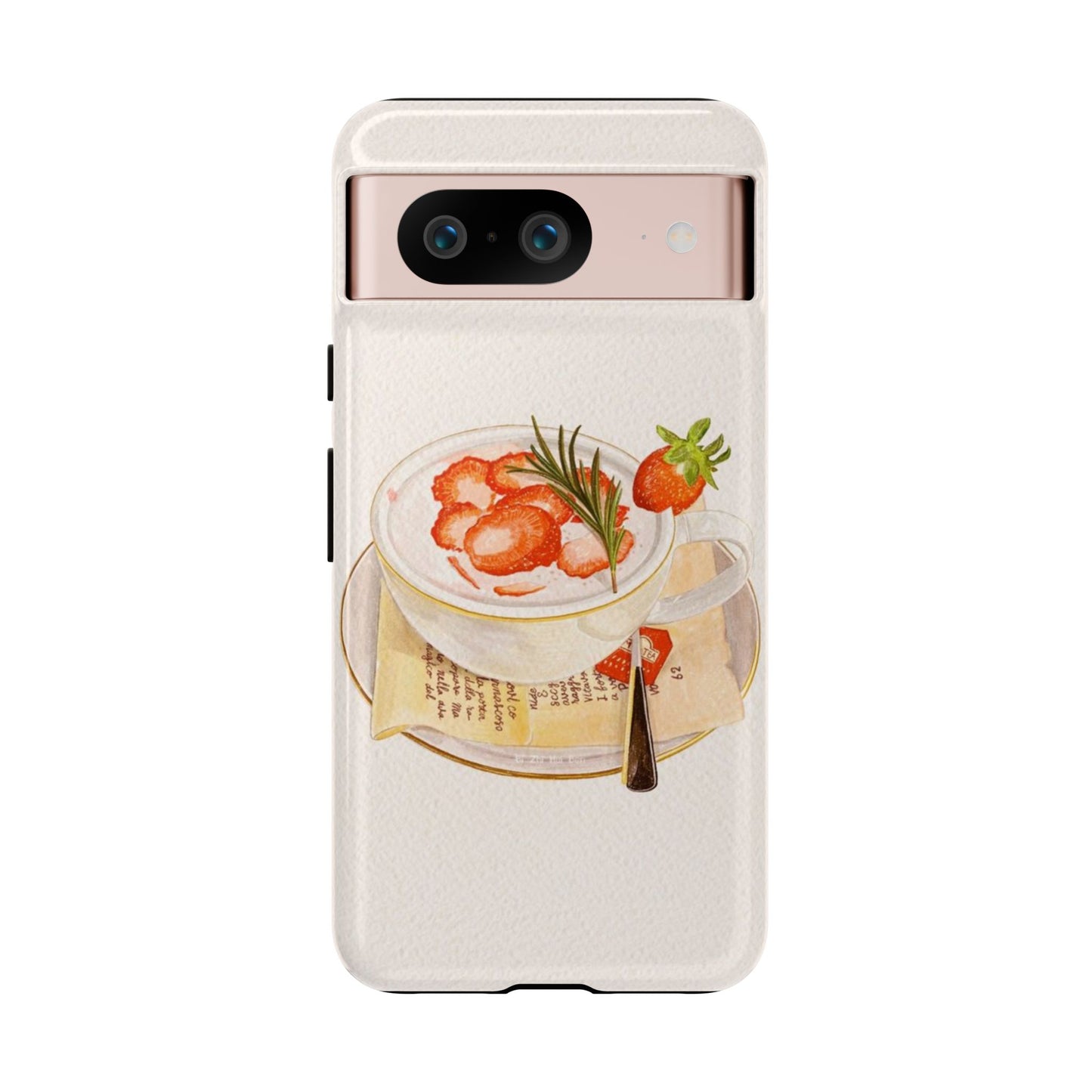 Strawberry Cream iPhone Case