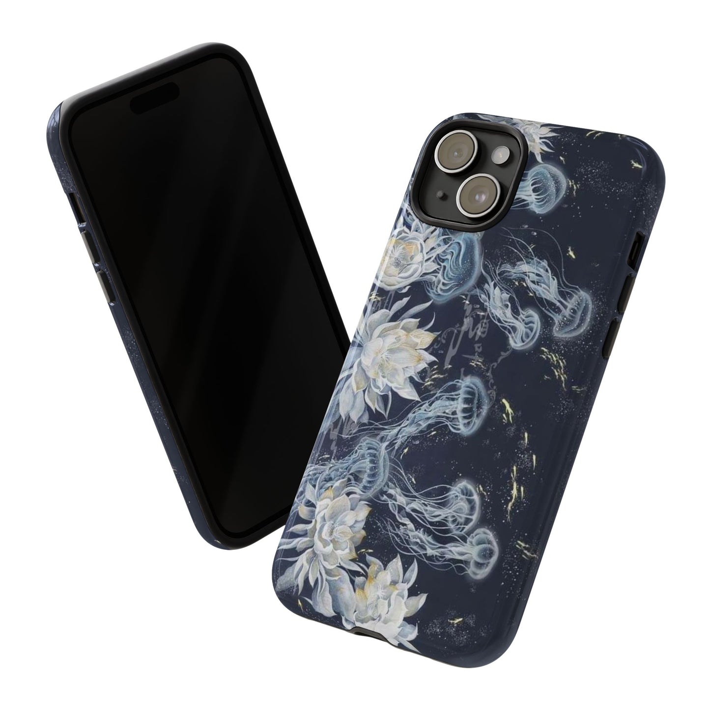 Jellyfish & Lily iPhone Case