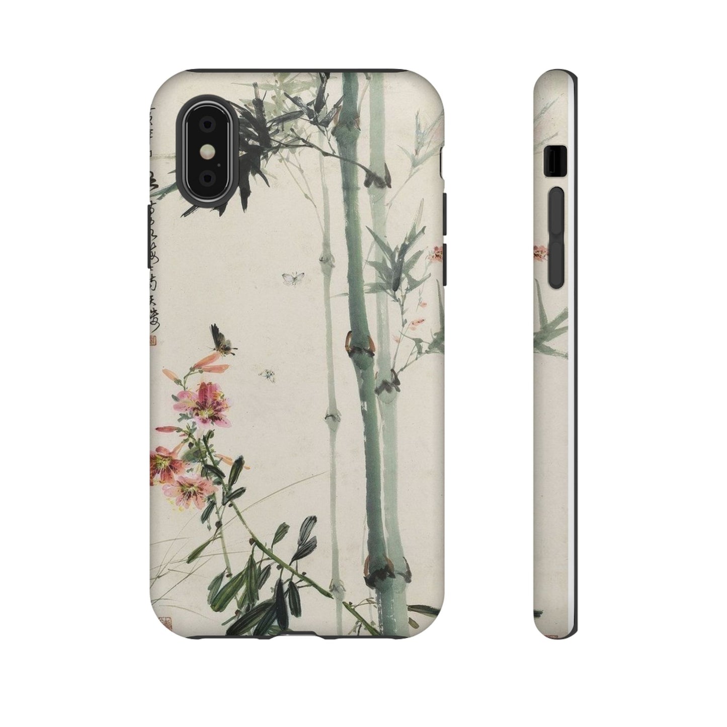 Bamboo Painting iPhone Case