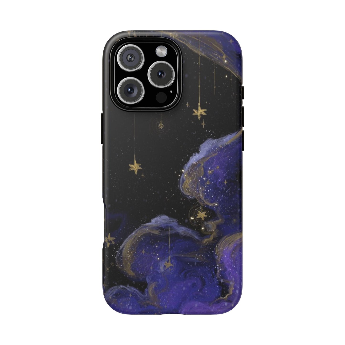 Cloudy Stars iPhone Case