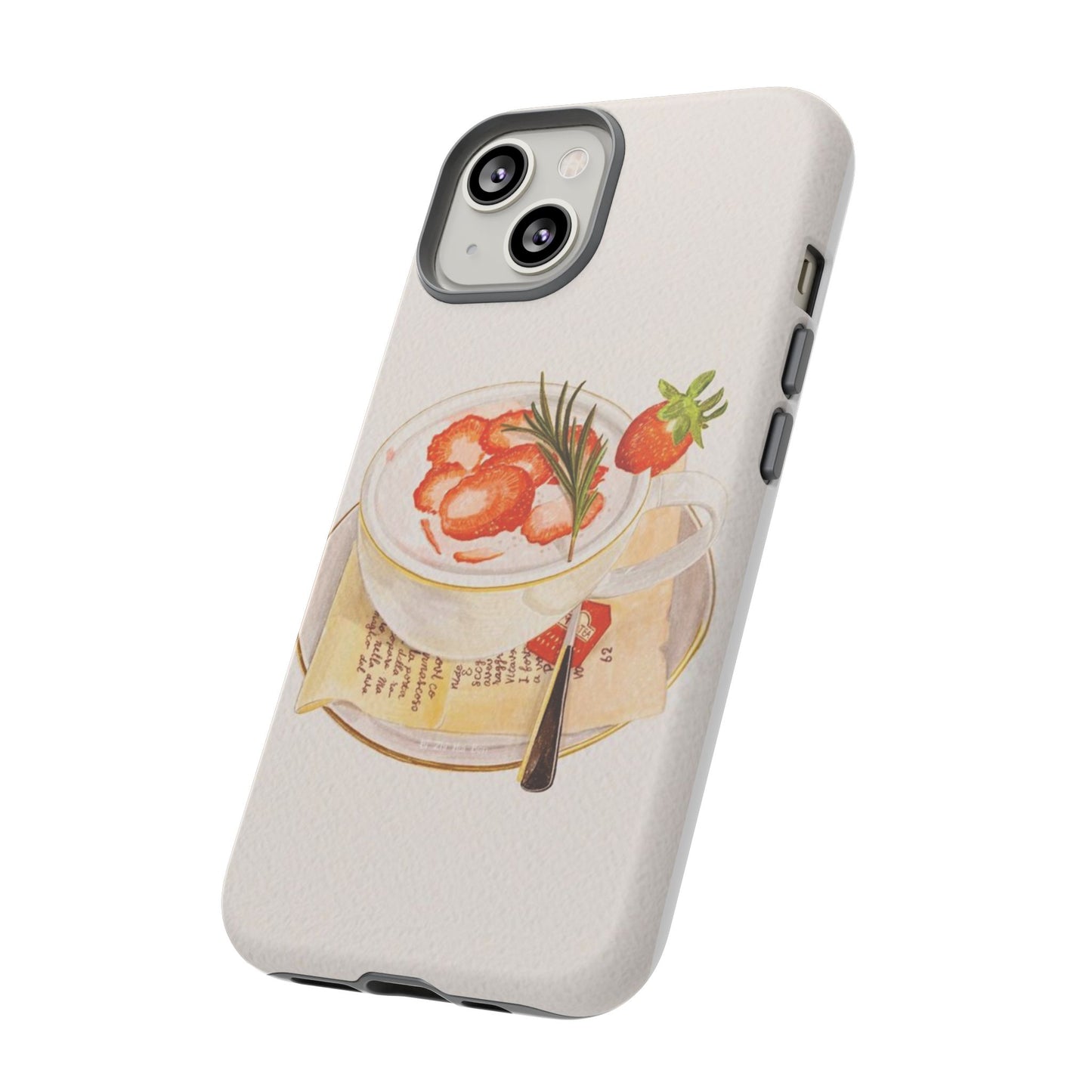 Strawberry Cream iPhone Case