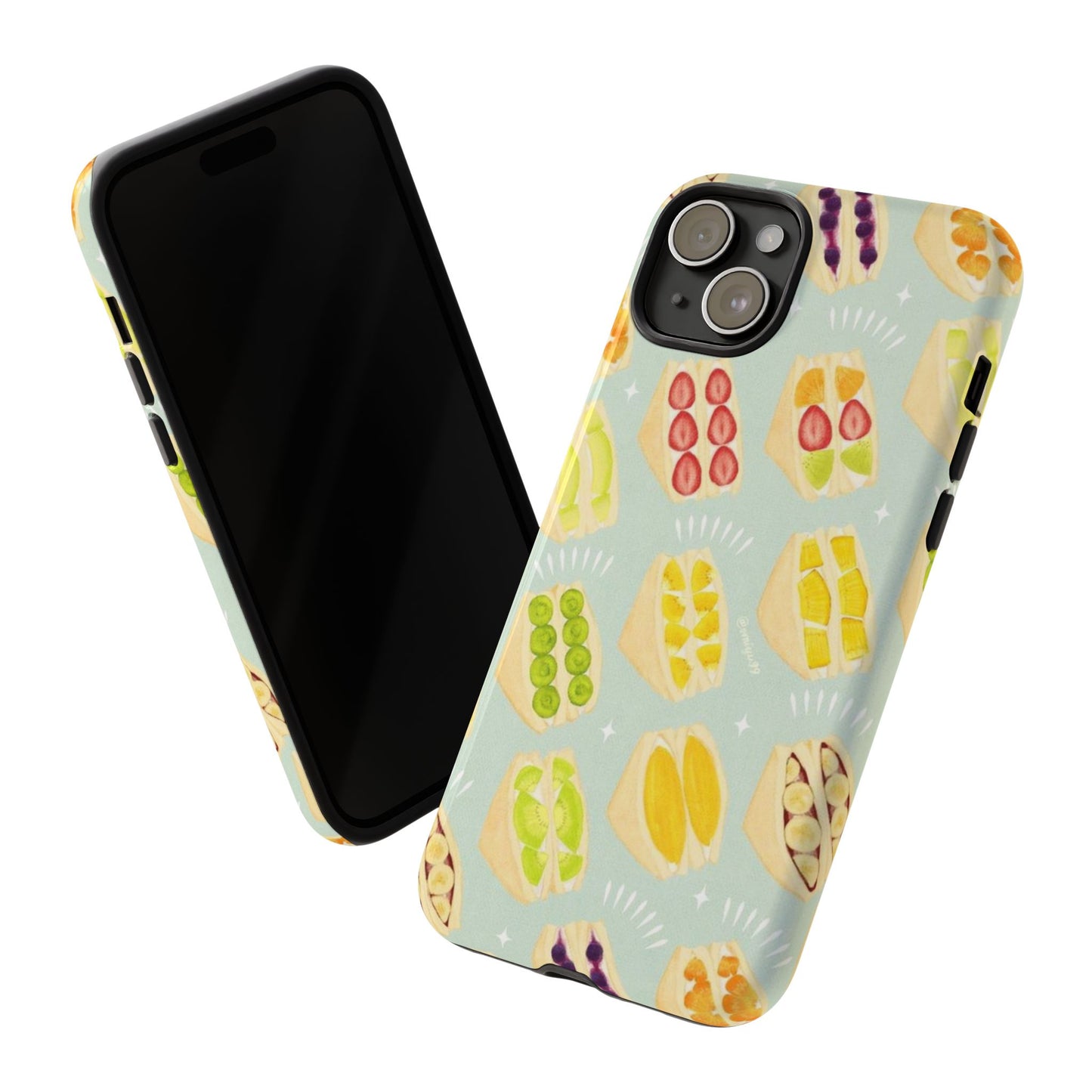 Japanese Fruit Sandwich iPhone Cases