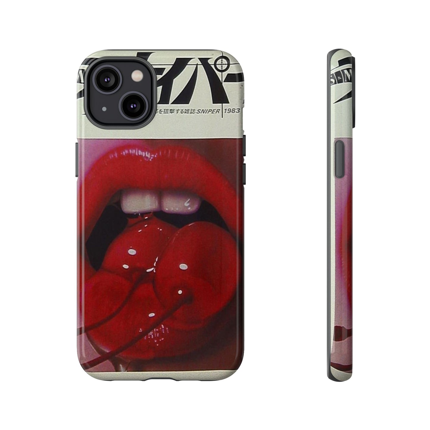 Cherry Lips iPhone Case