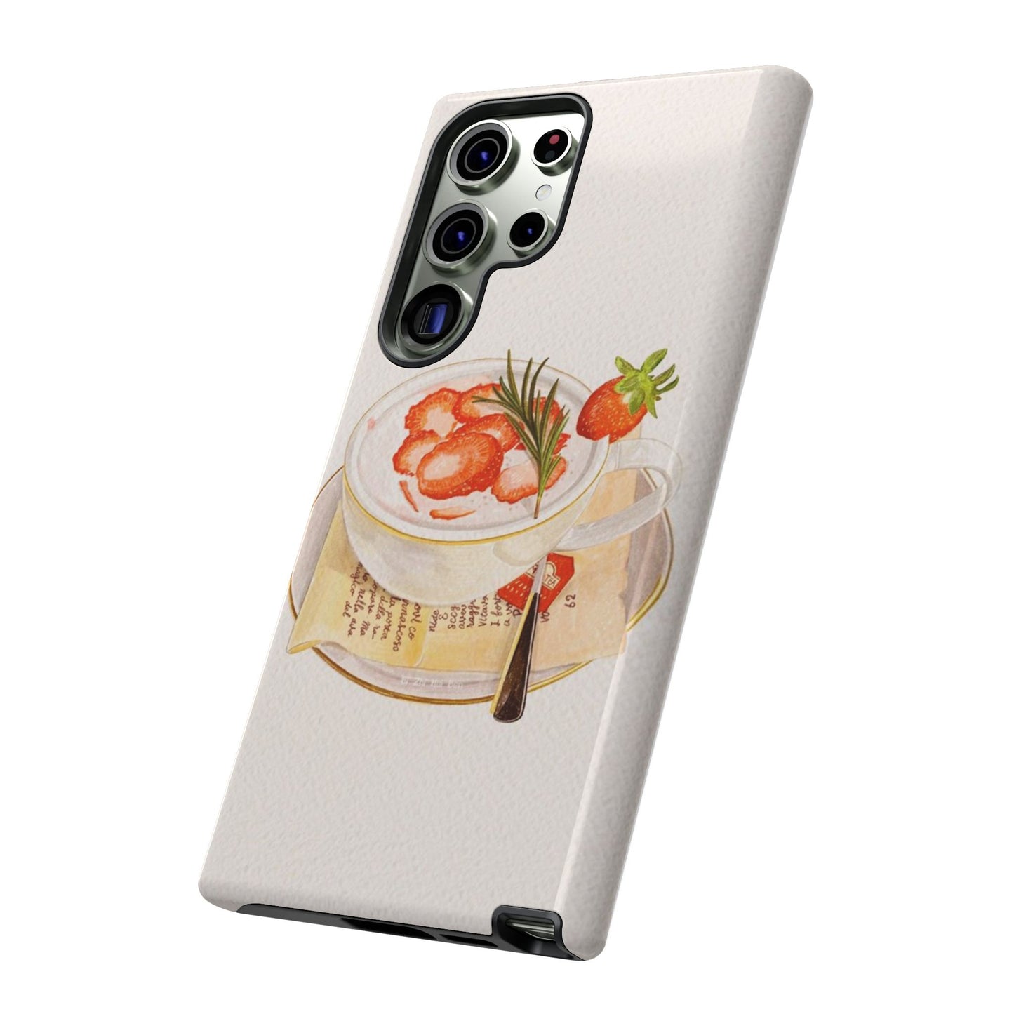 Strawberry Cream iPhone Case