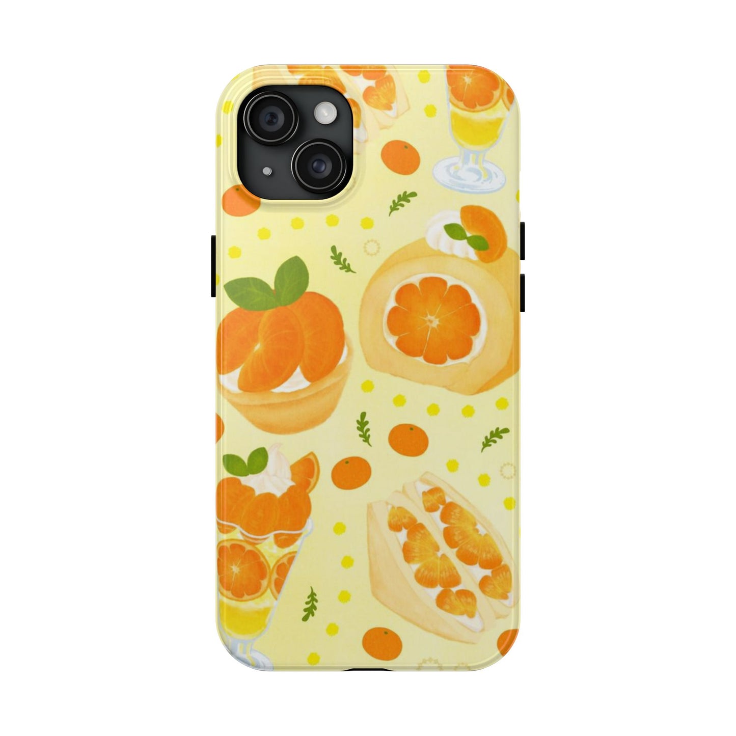 Orange Pop iPhone Case