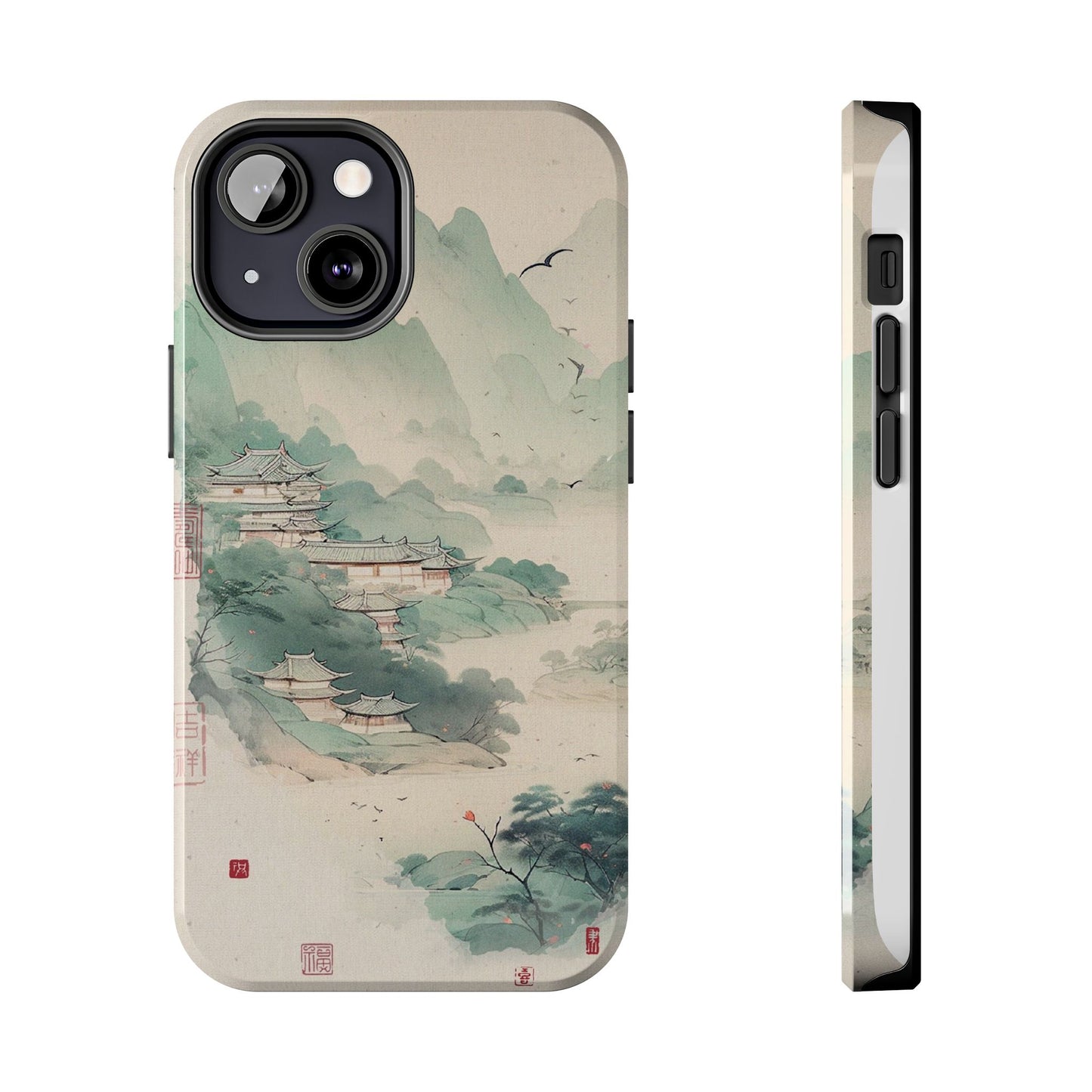 Mountain Village iPhone Case