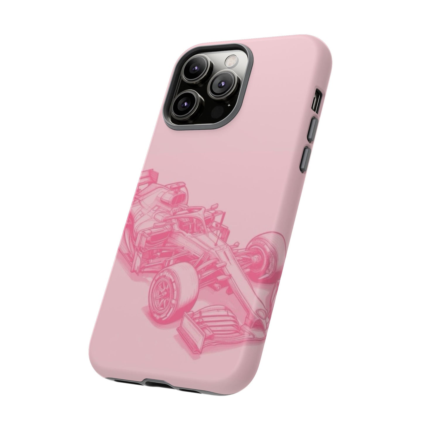 Pink Racecar iPhone Case