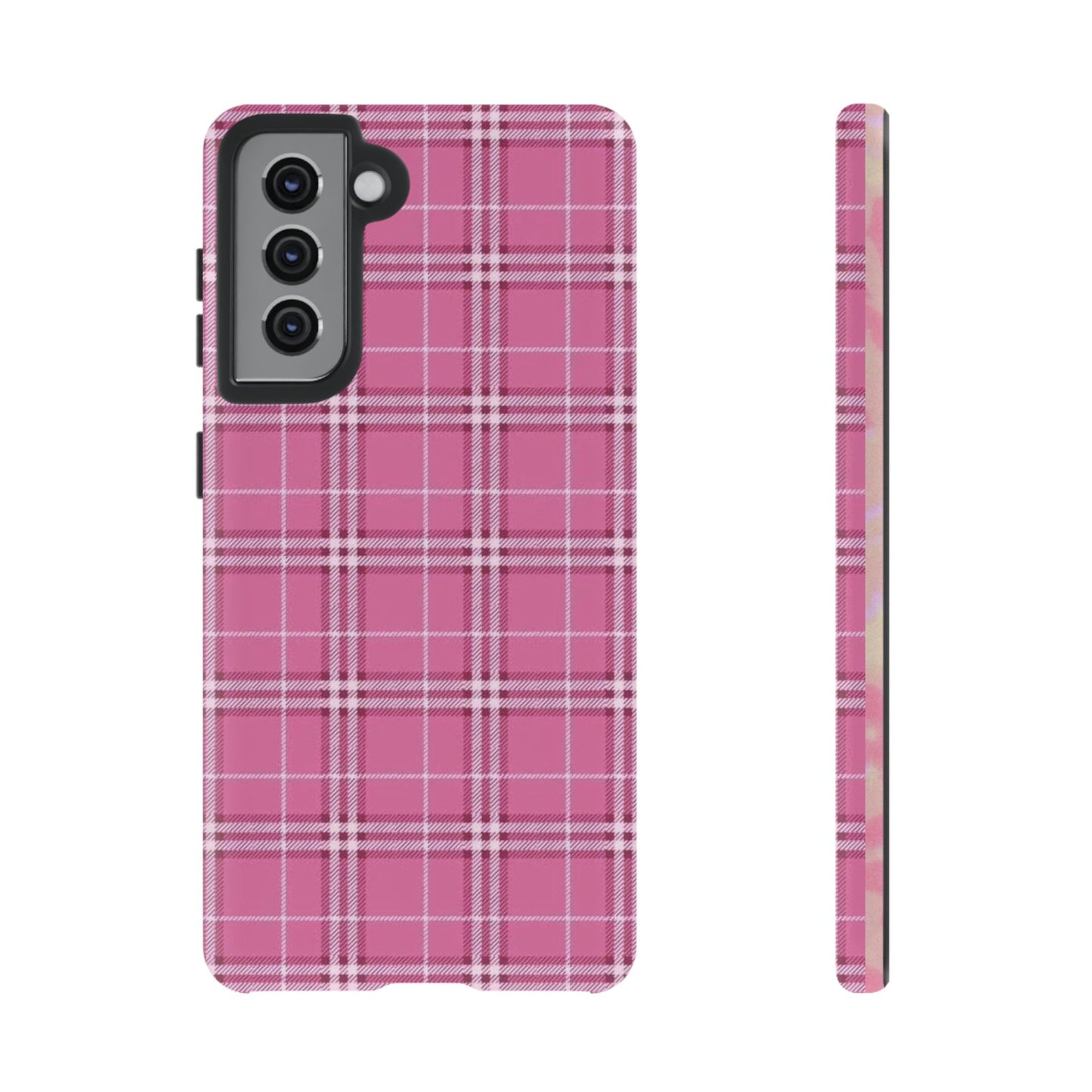 Pink Flannel iPhone Case