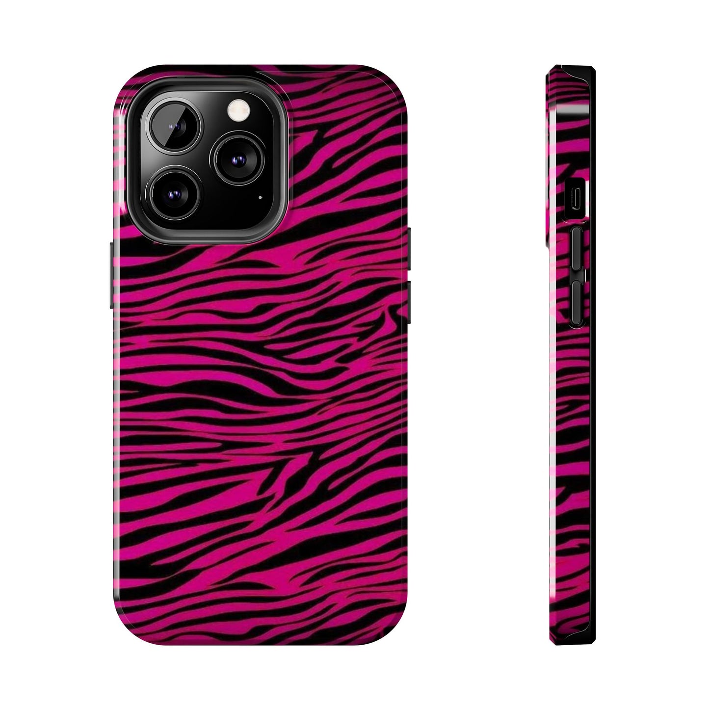 Pink Zebra iPhone Case