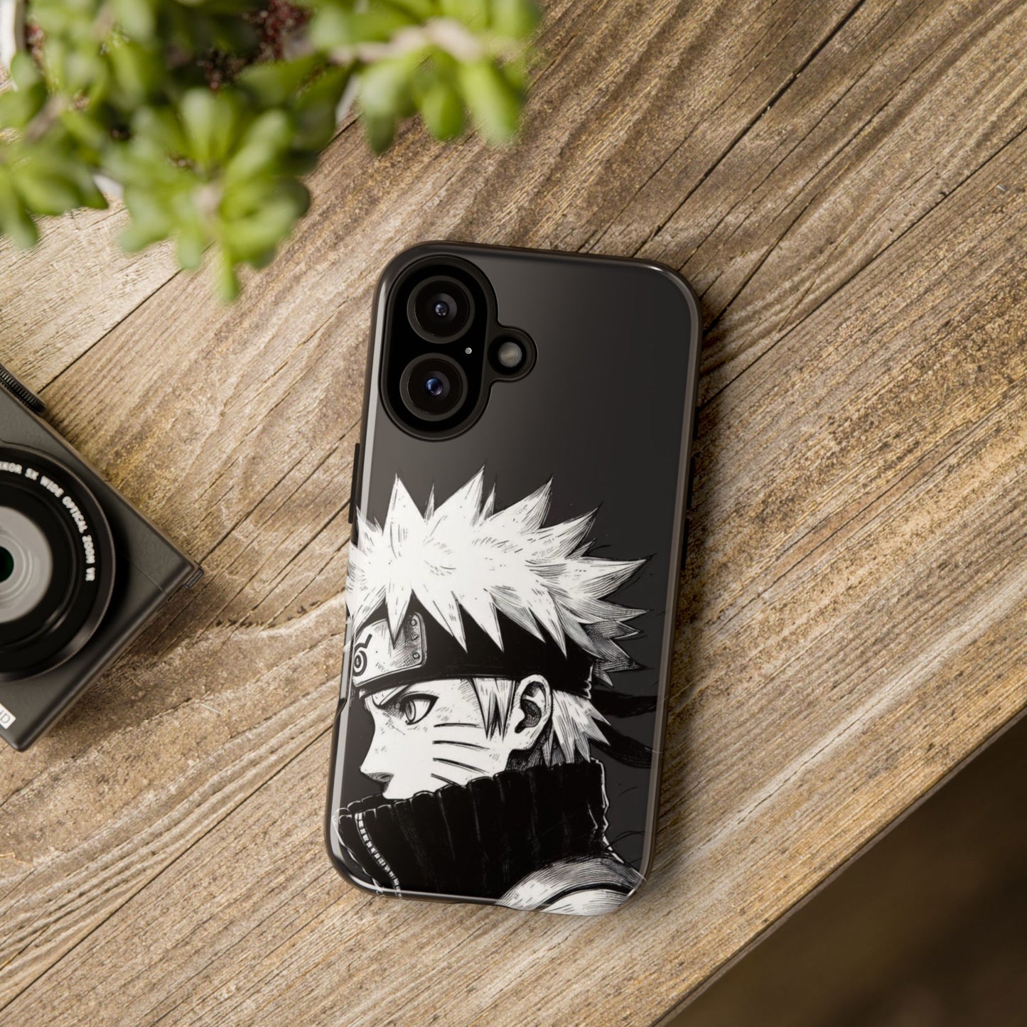 Black Naruto Clipart Phone Case