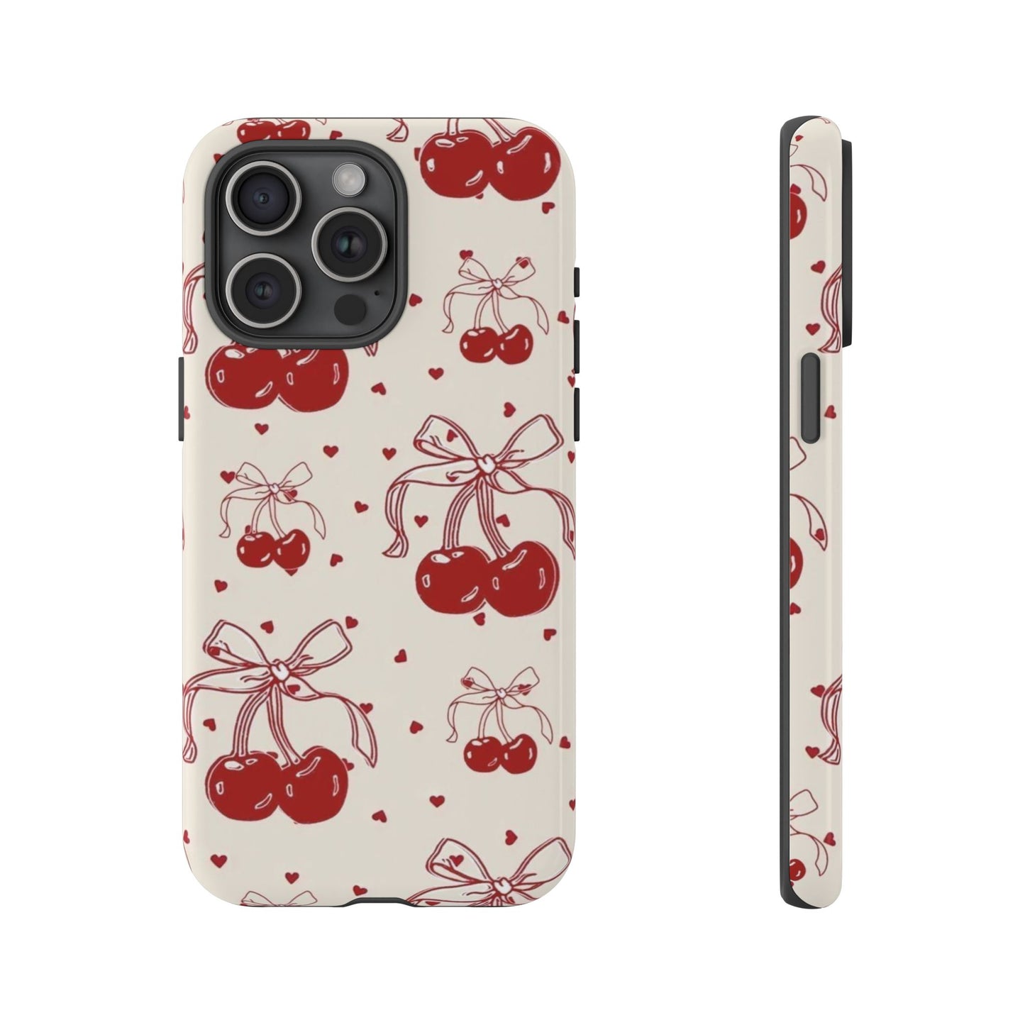 Cherry Bows iPhone Case