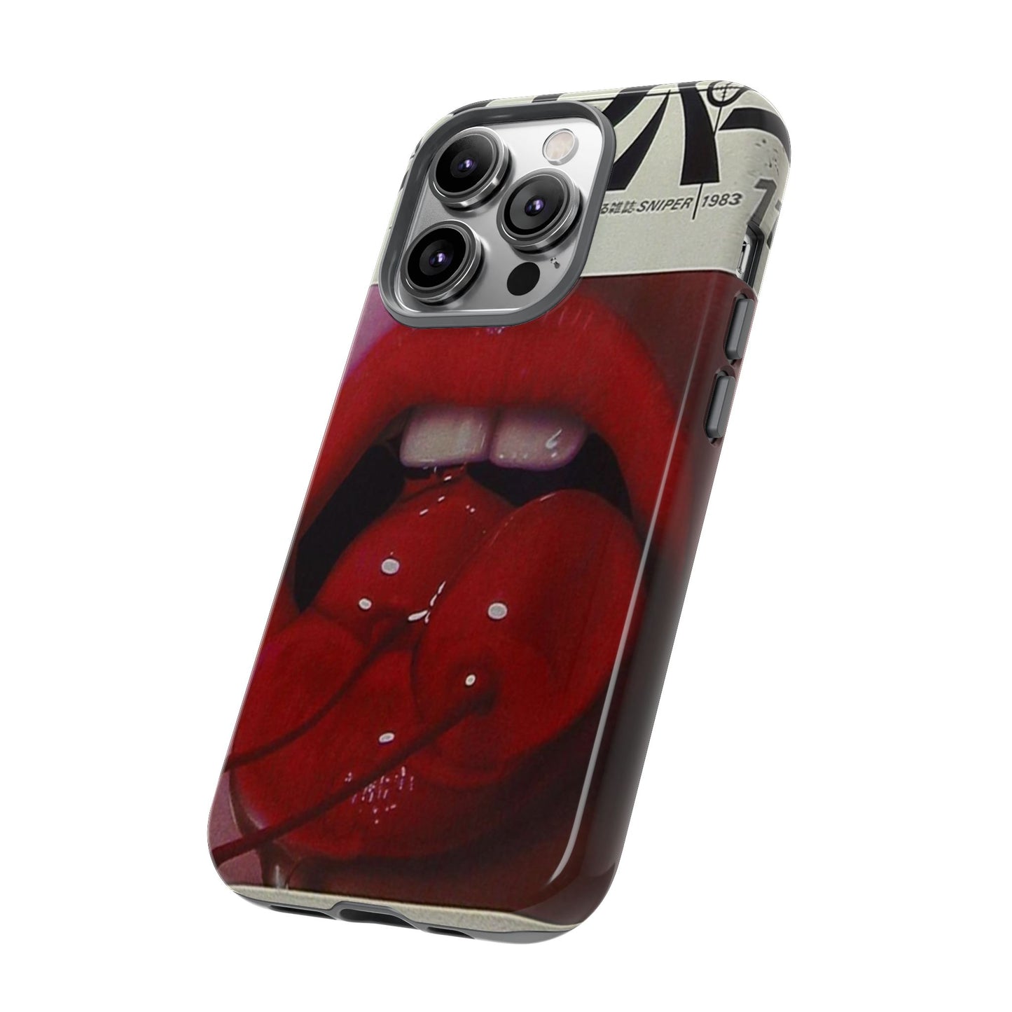 Cherry Lips iPhone Case