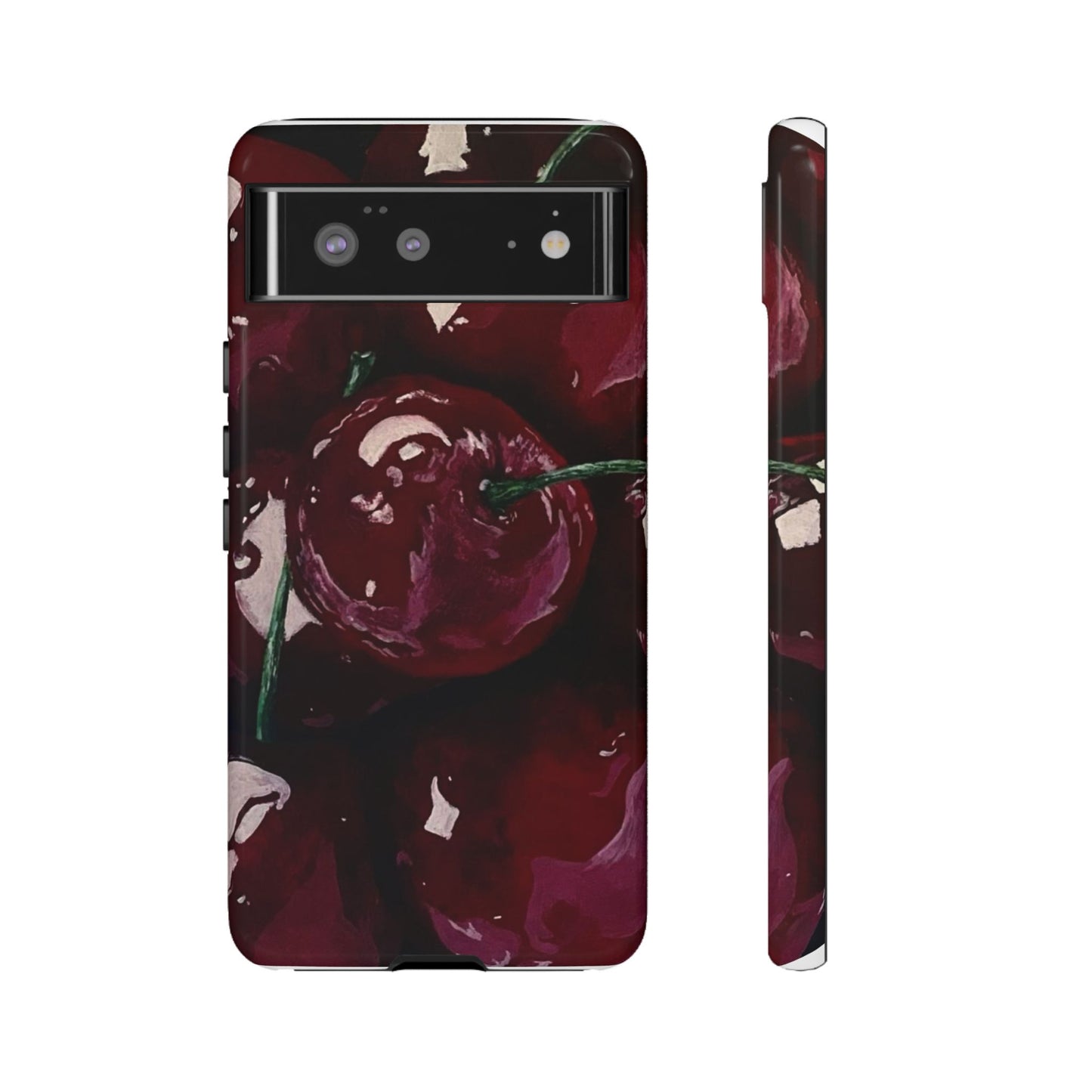 Cherry Painting iPhone Case