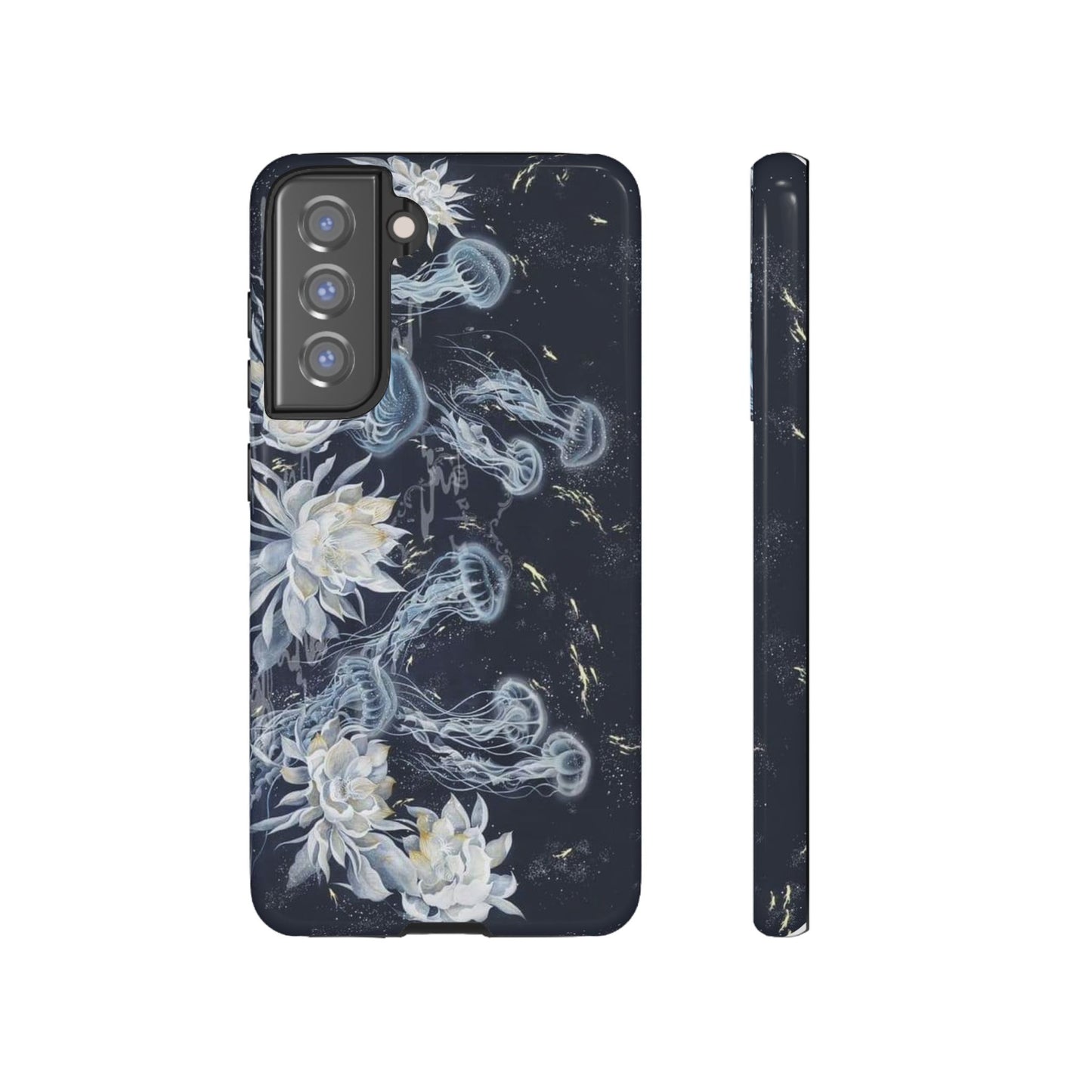 Jellyfish & Lily iPhone Case