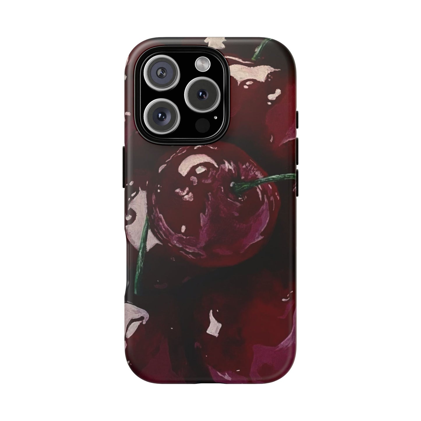 Cherry Painting iPhone Case