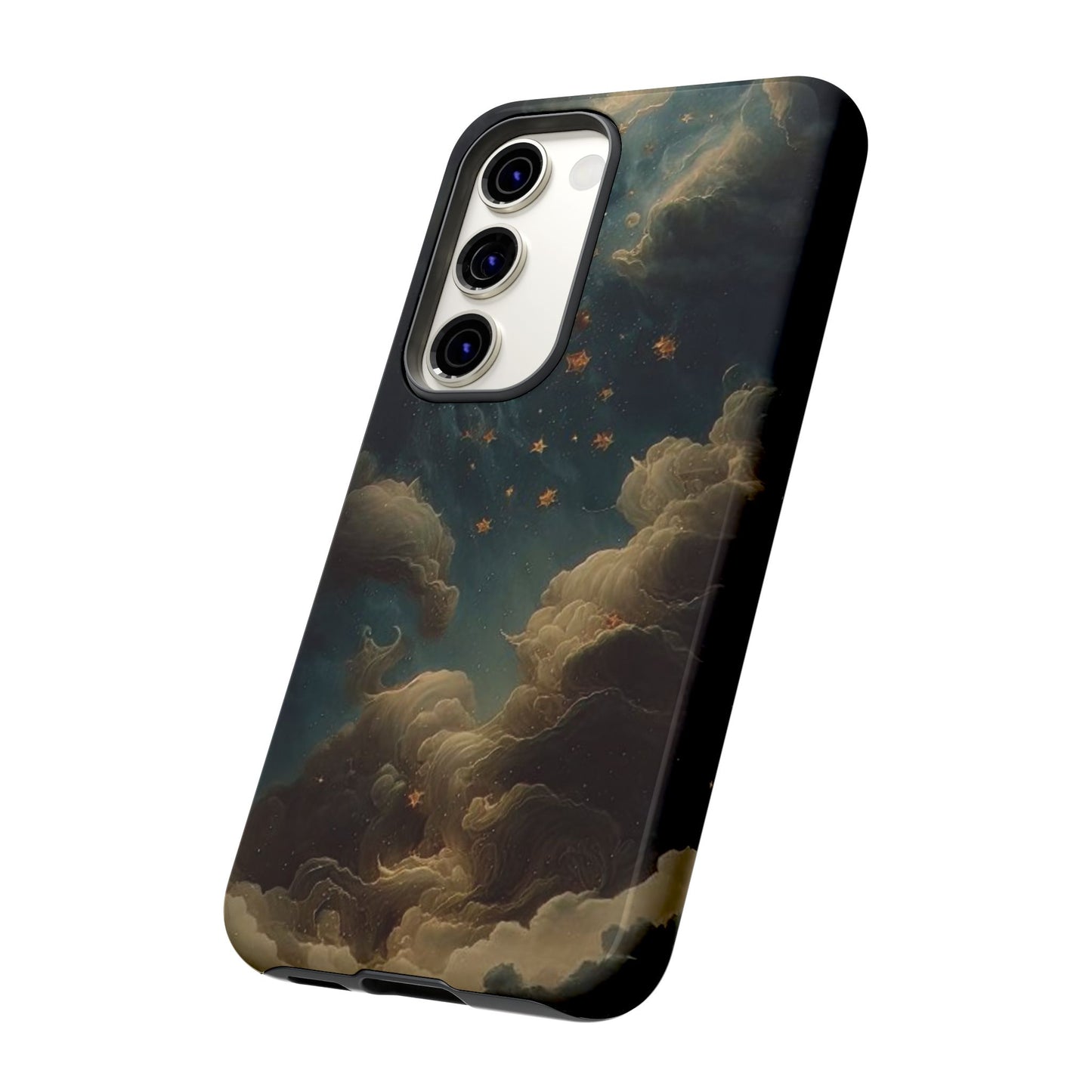 Cloudy Stars iPhone Case