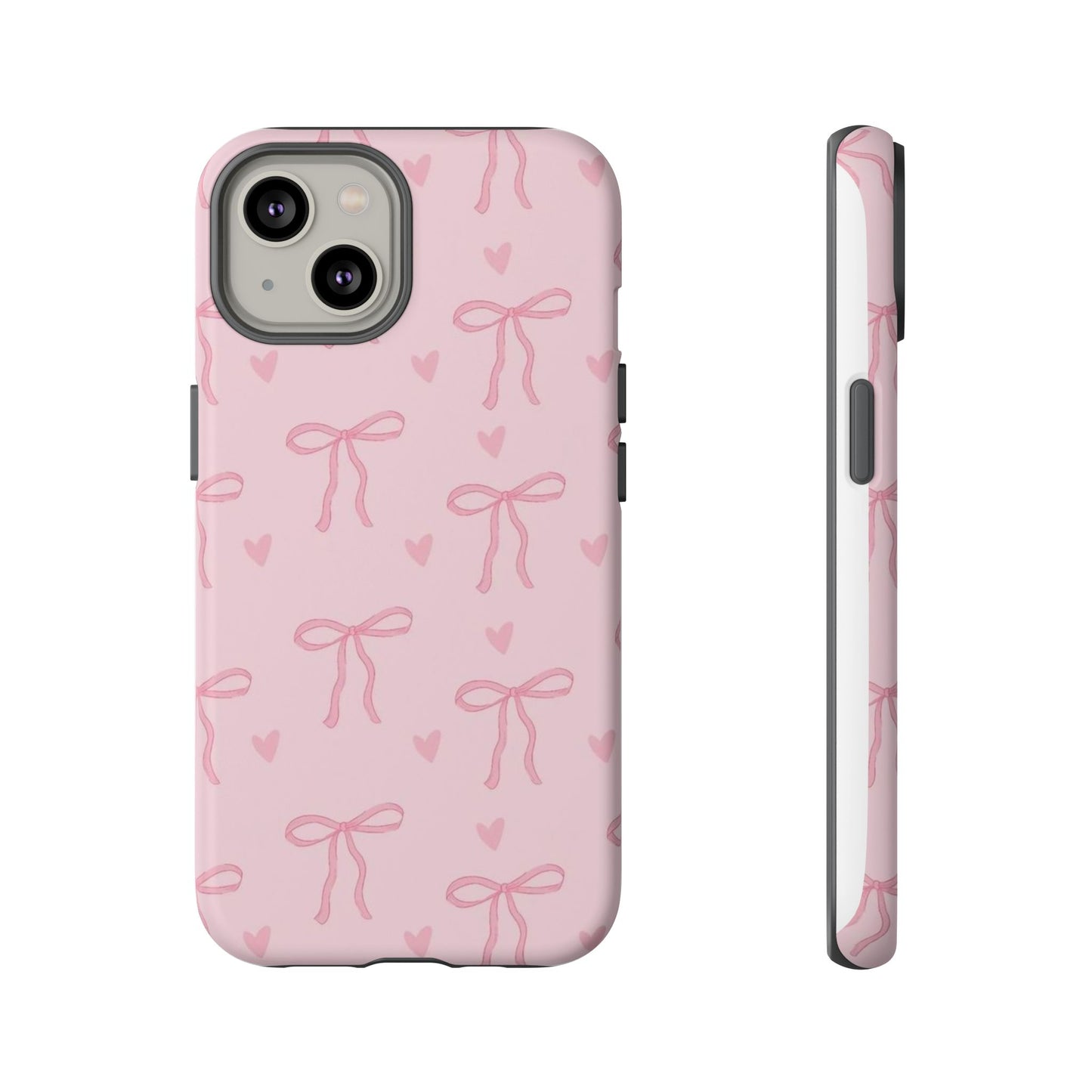 Bows and Hearts iPhone Case