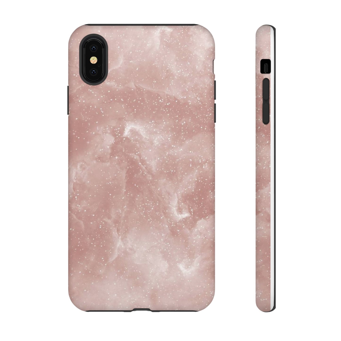 Rose Quartz Glitter iPhone Case