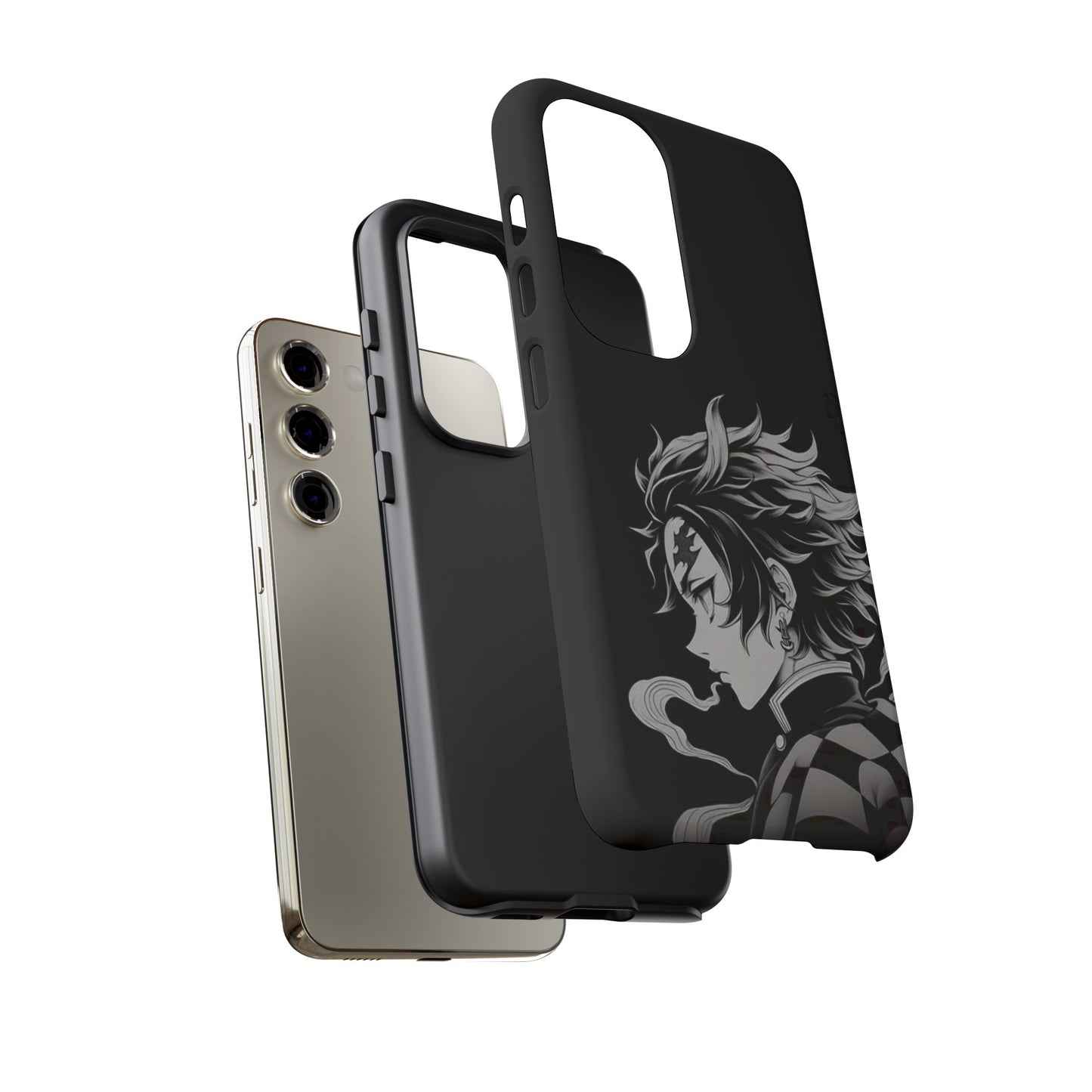 Black Kamado Tanjiro Phone Case