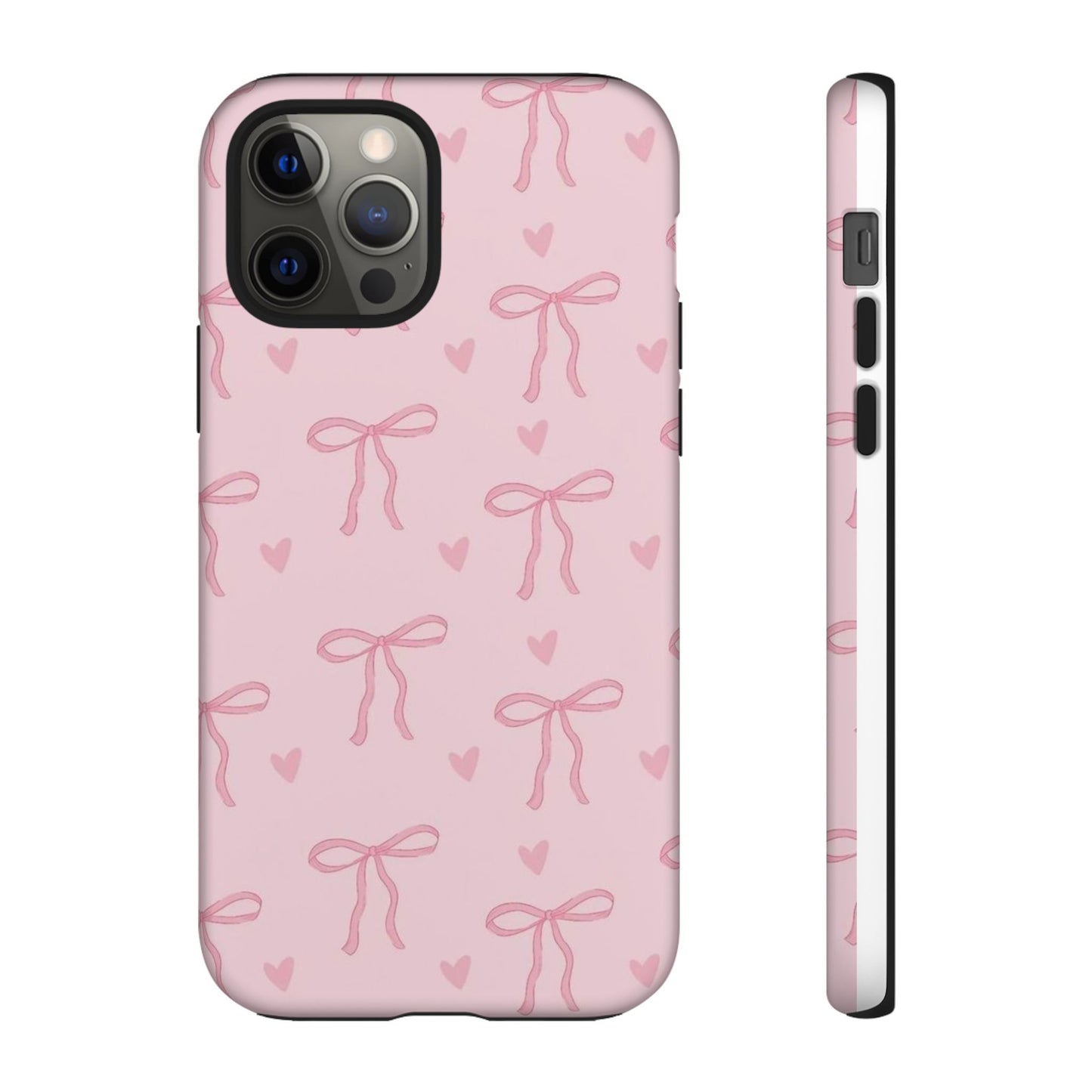 Bows and Hearts iPhone Case