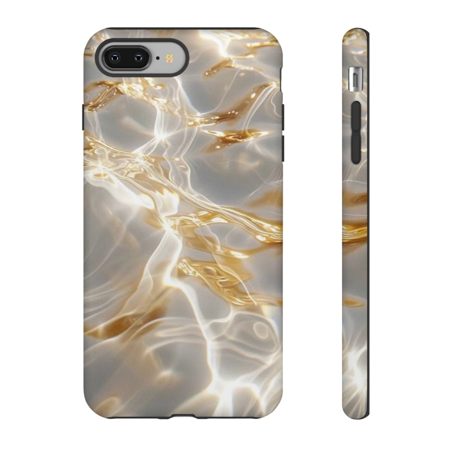 Golden Wave iPhone Case