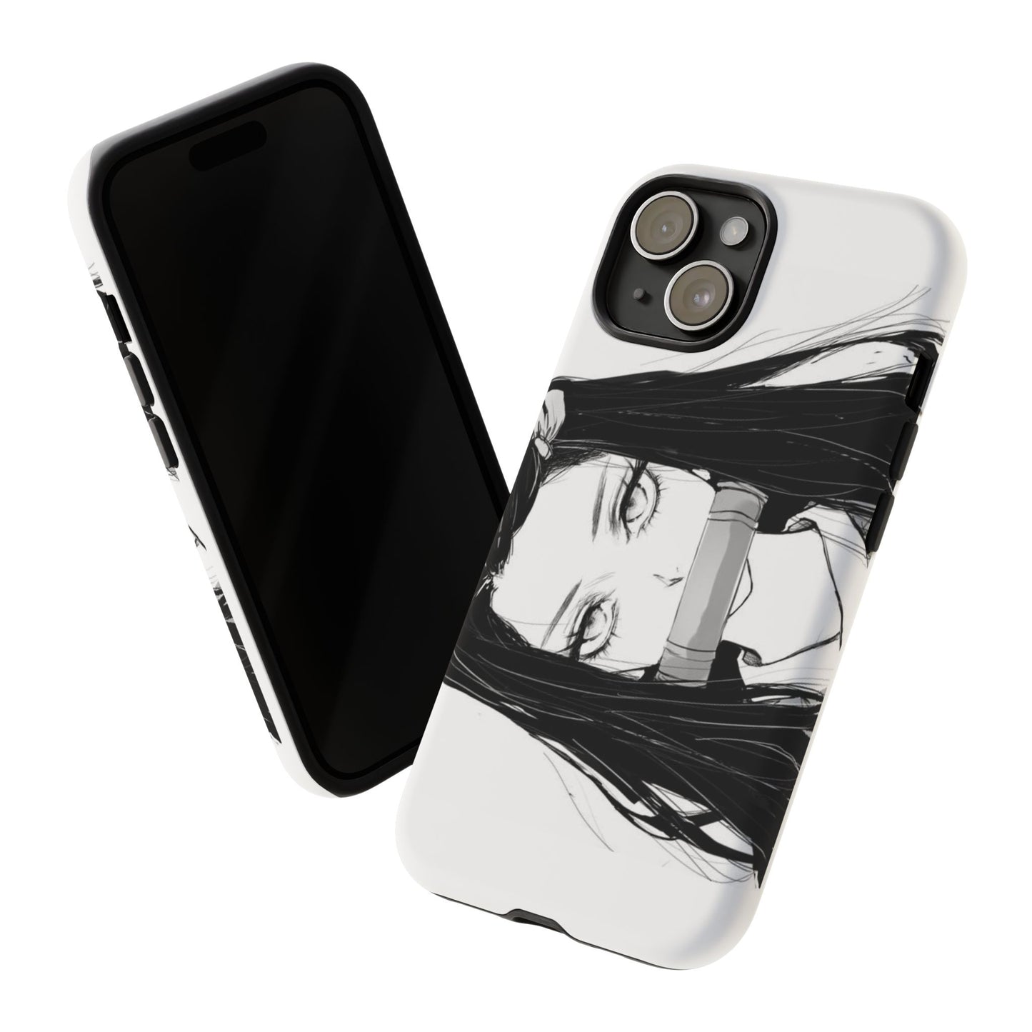 White Nezuko Kamado Clipart Phone Case