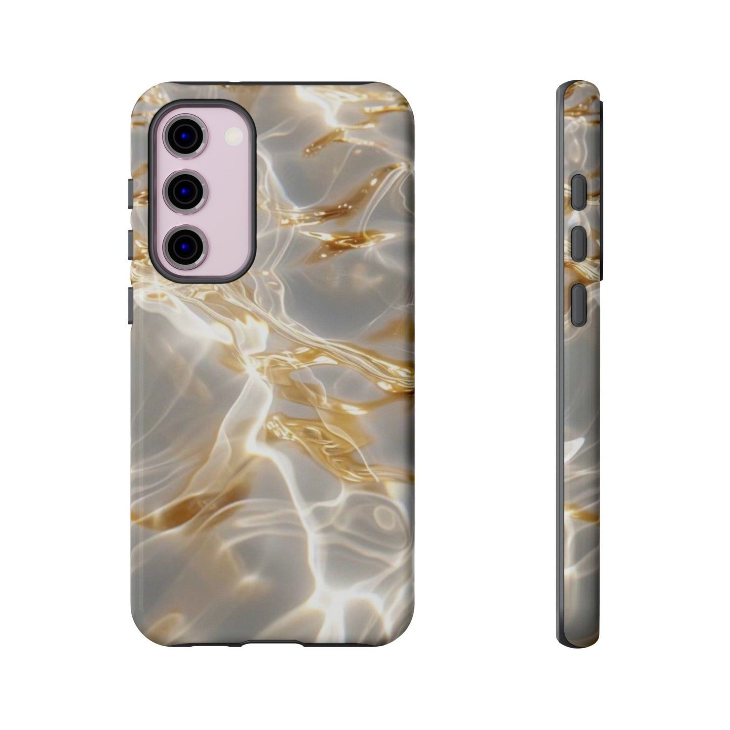 Golden Wave iPhone Case