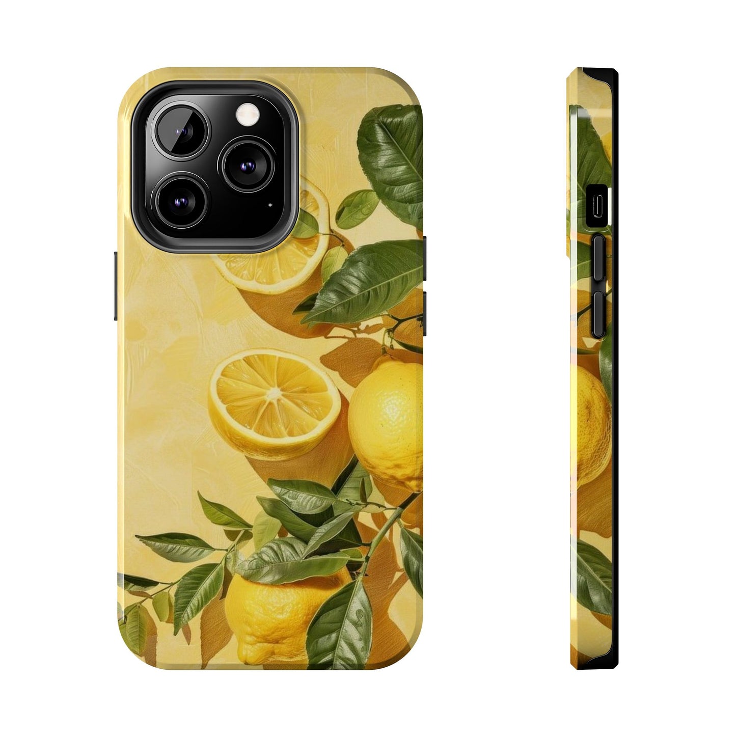 Lemon Wall iPhone Case