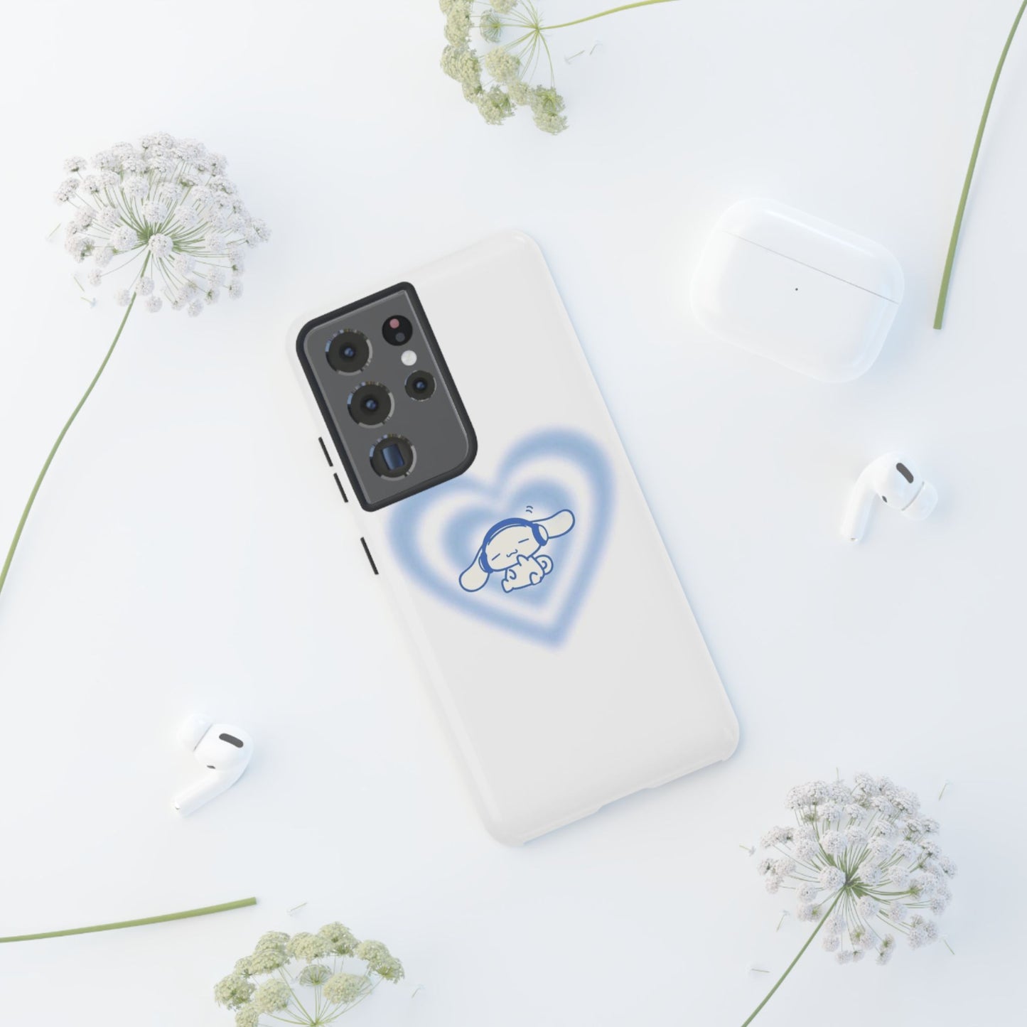 Cinnamoroll Heart Aura Phone Case