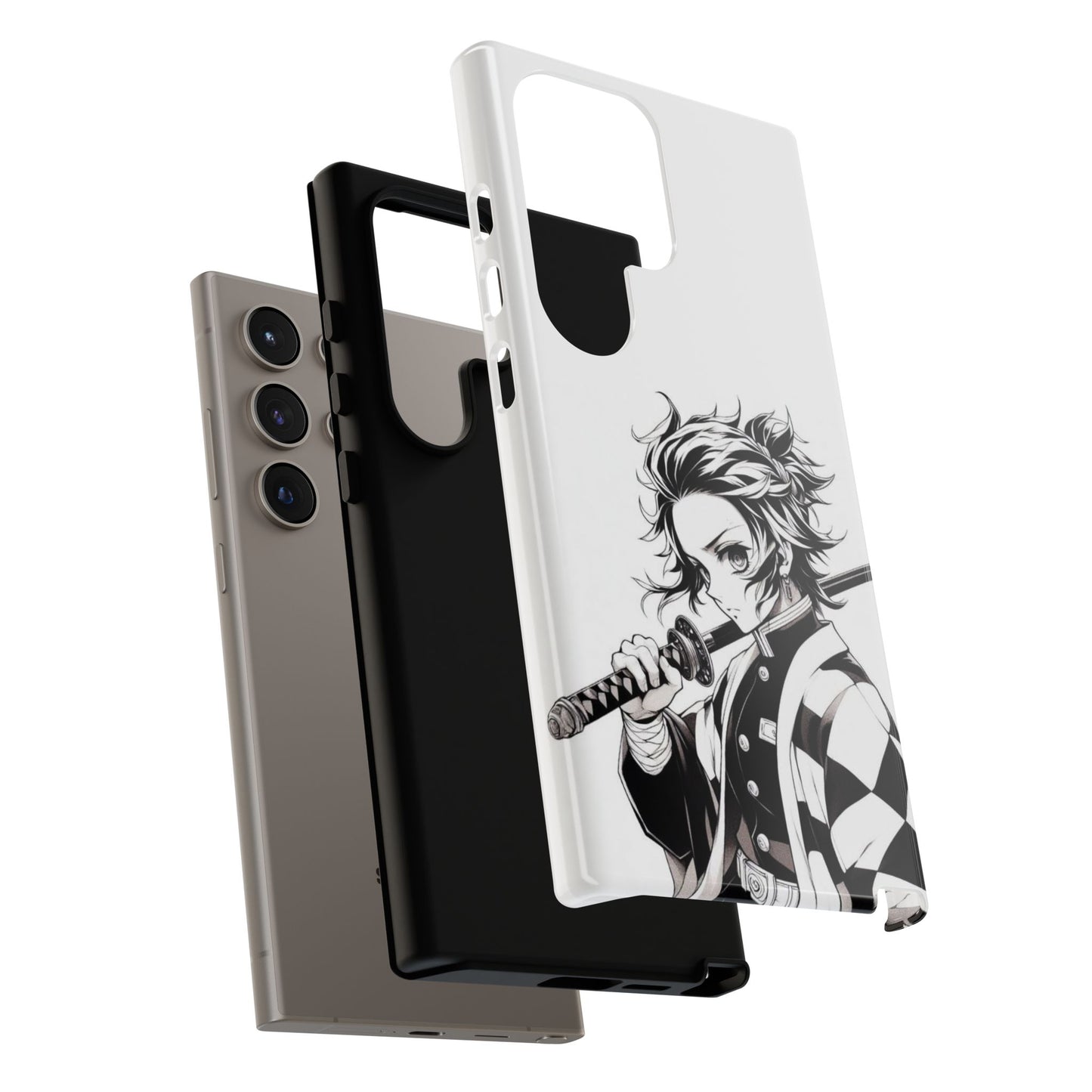 White Kamado Tanjiro Phone Case