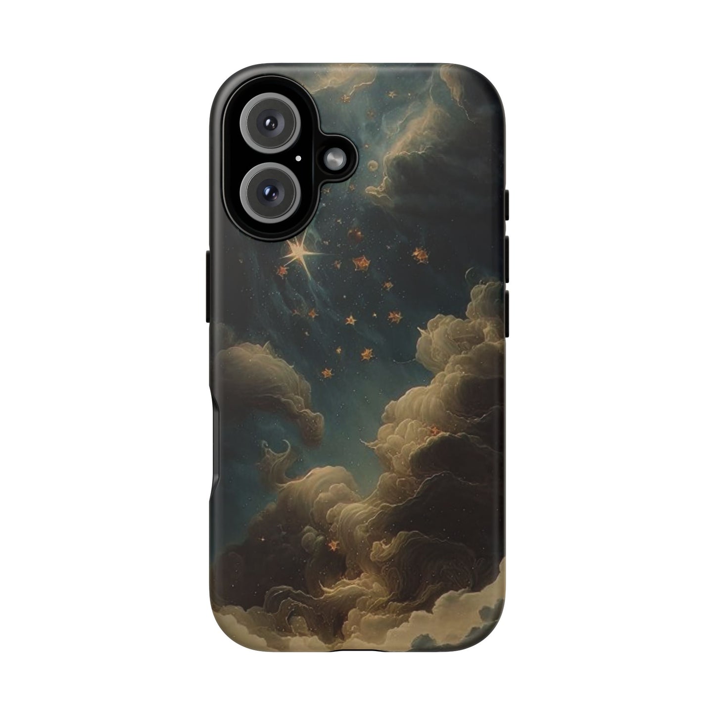 Cloudy Stars iPhone Case