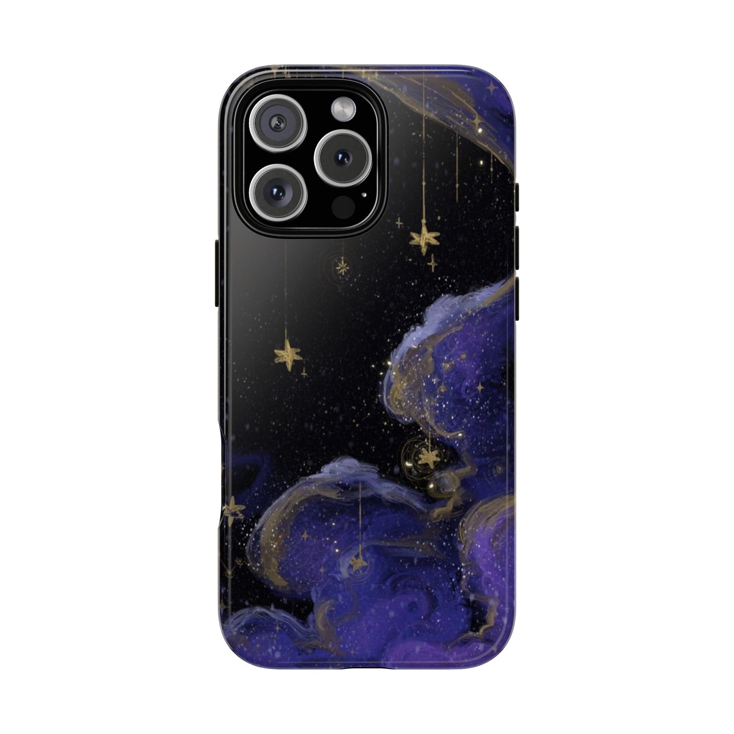 Cloudy Stars iPhone Case